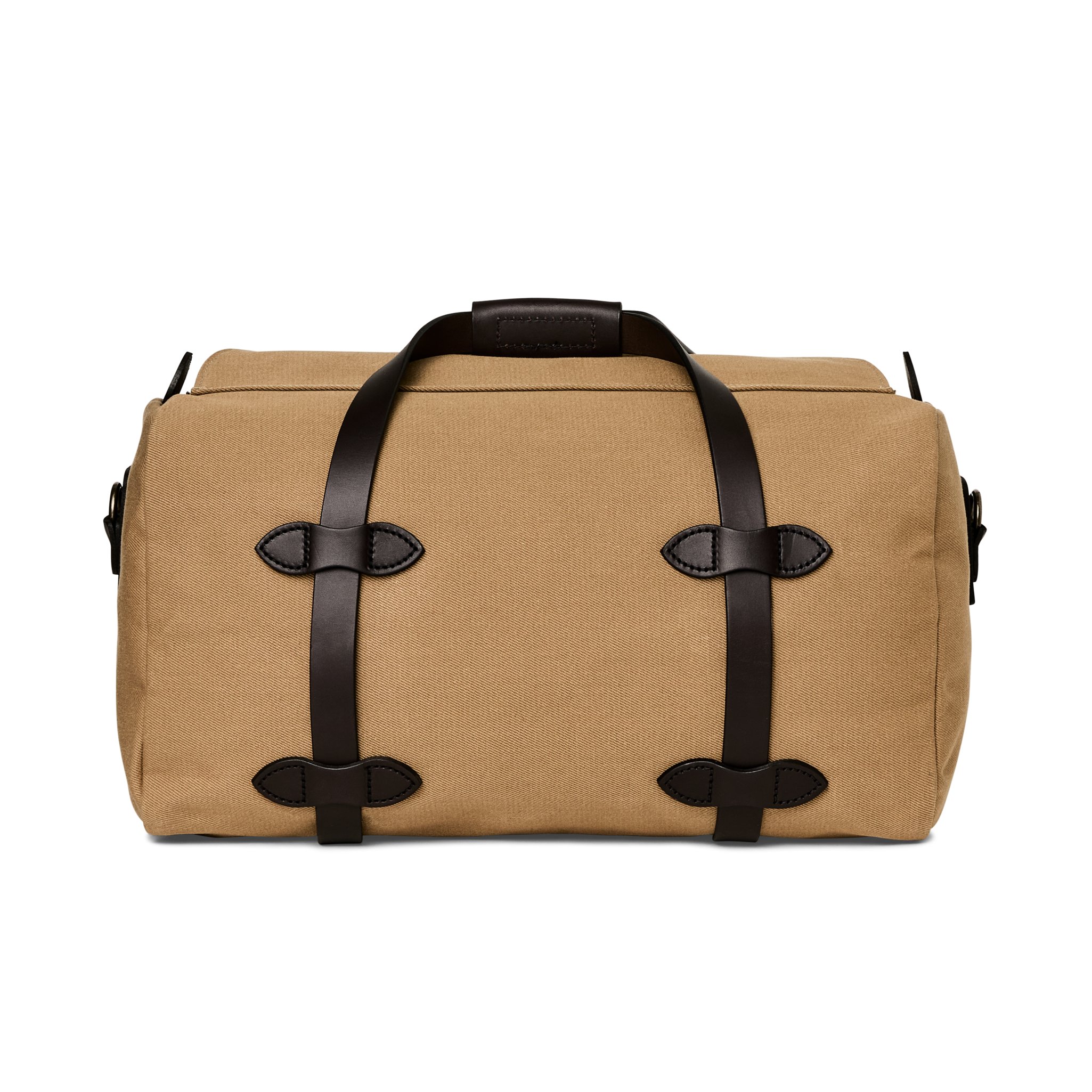 Small Rugged Twill Duffle Bag - Tan - Image 2