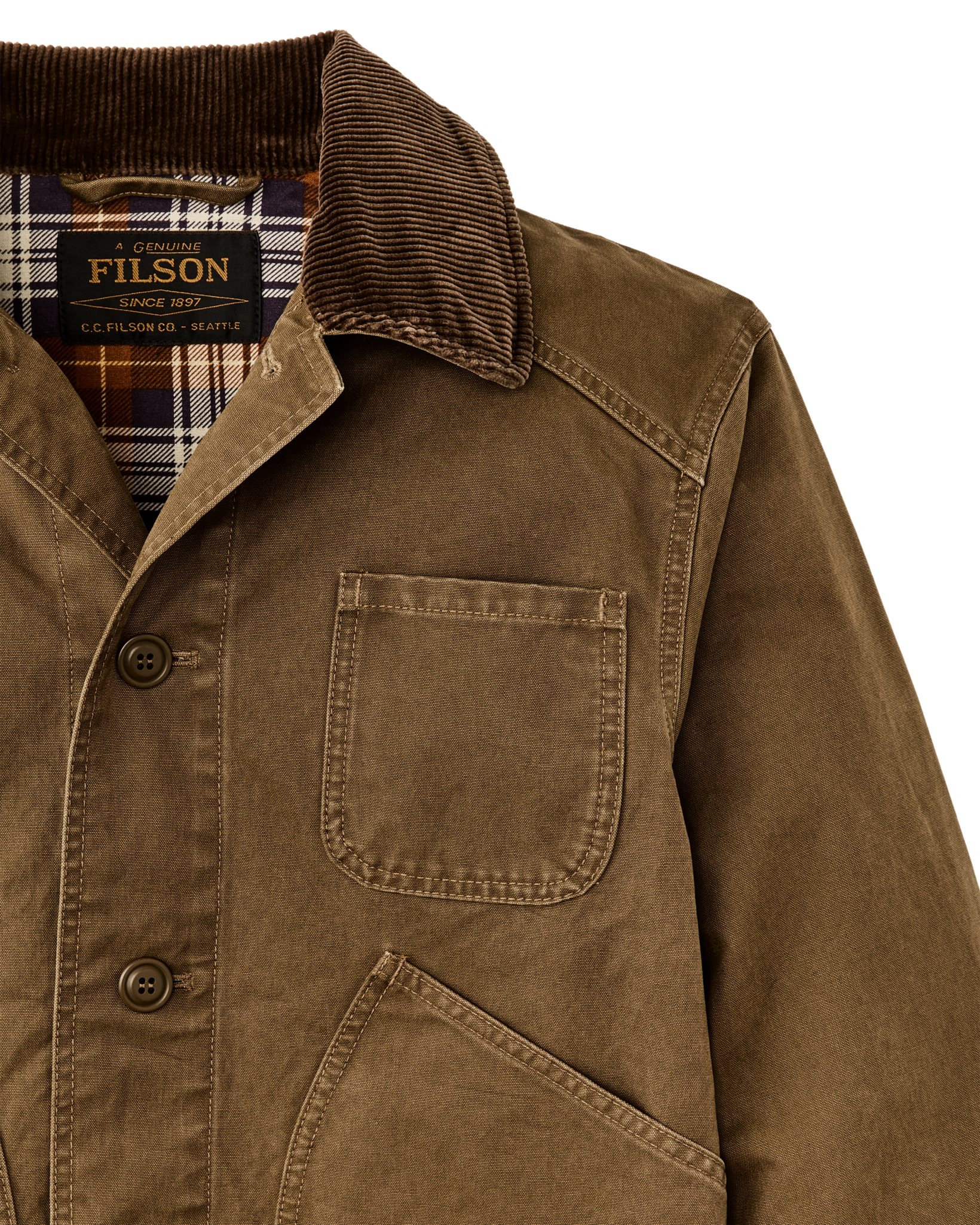 Canvas Outfitter Jacket - Kangaroo - Image 6