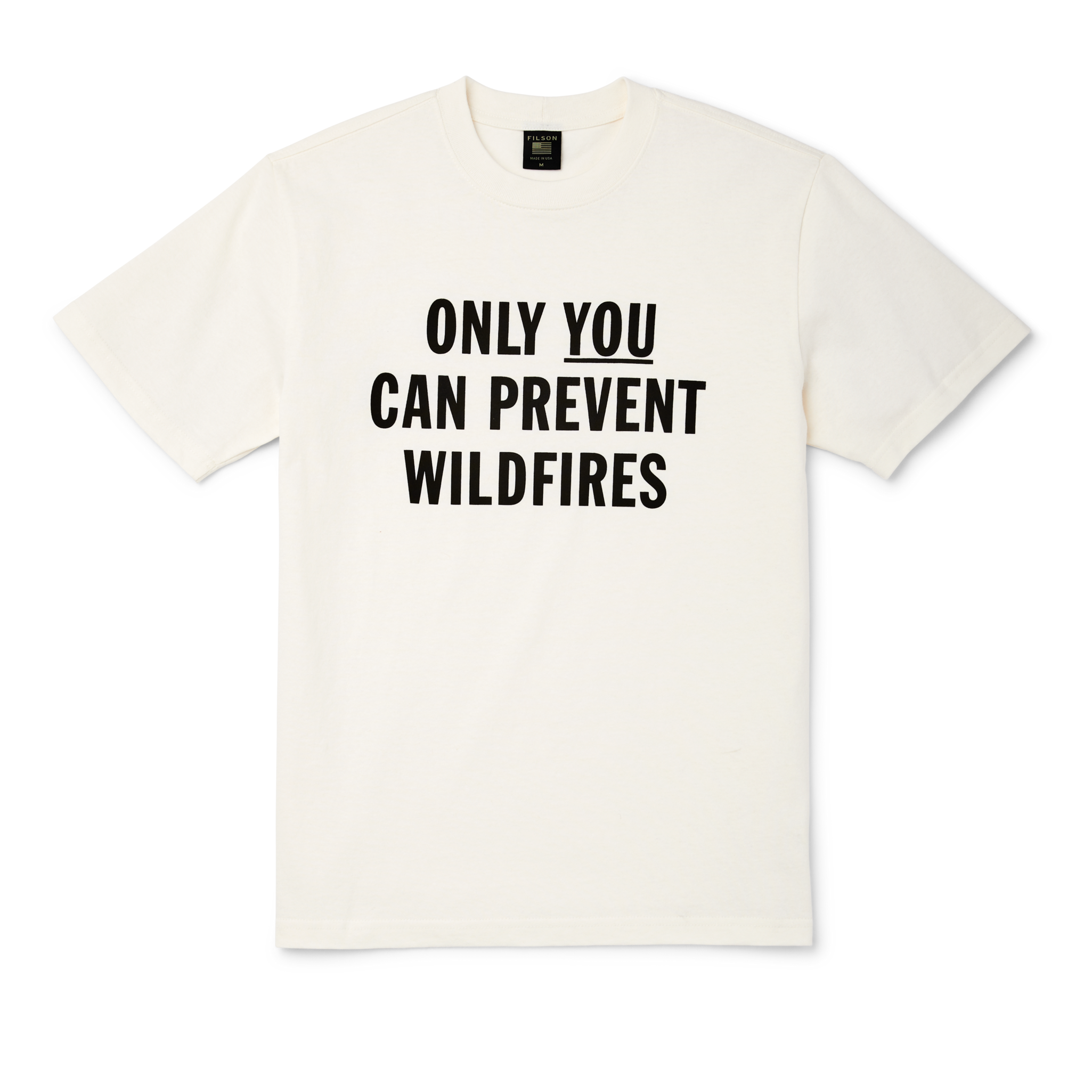 Smokey Bear Pioneer T-shirt - Birch / Only You