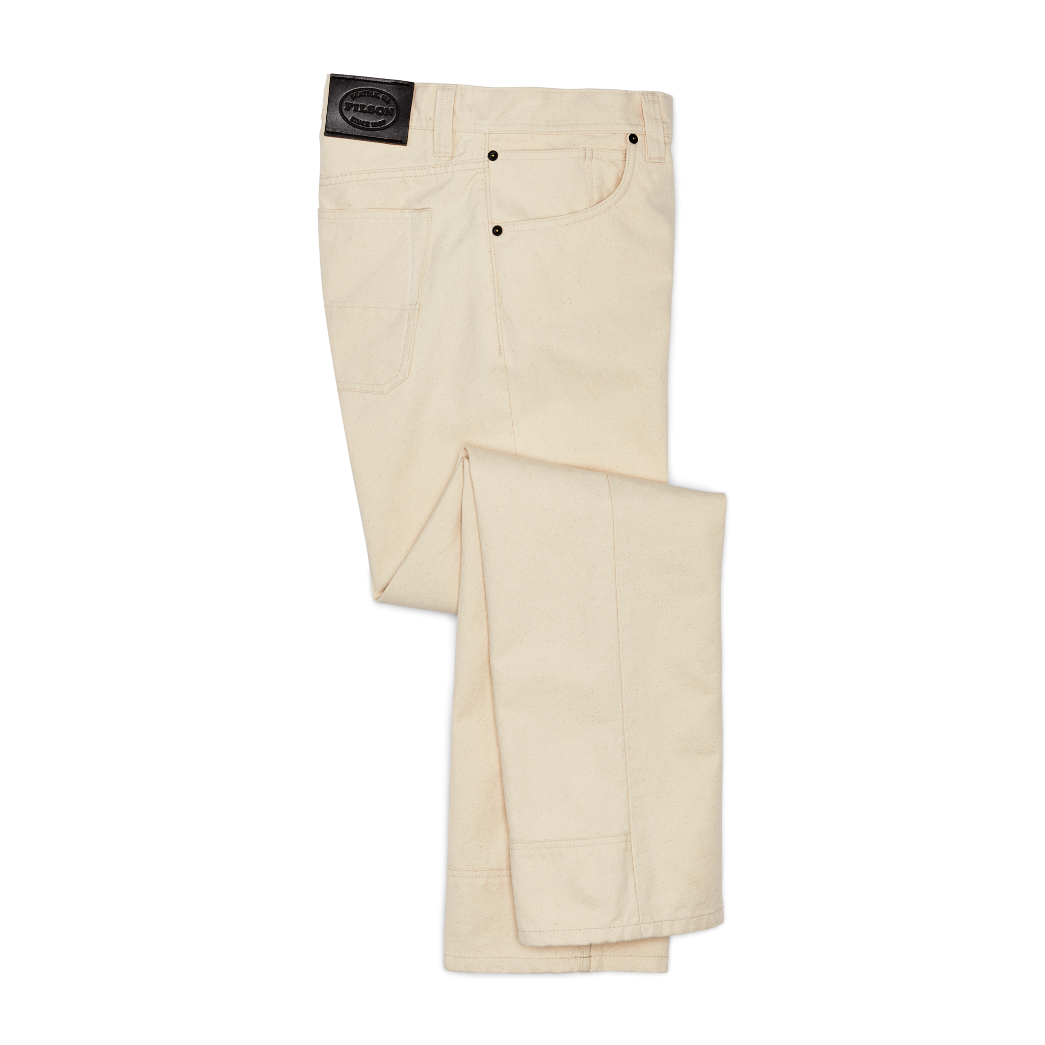 Dry Tin Cloth 5-pocket Pants - Natural Seed - Image 3