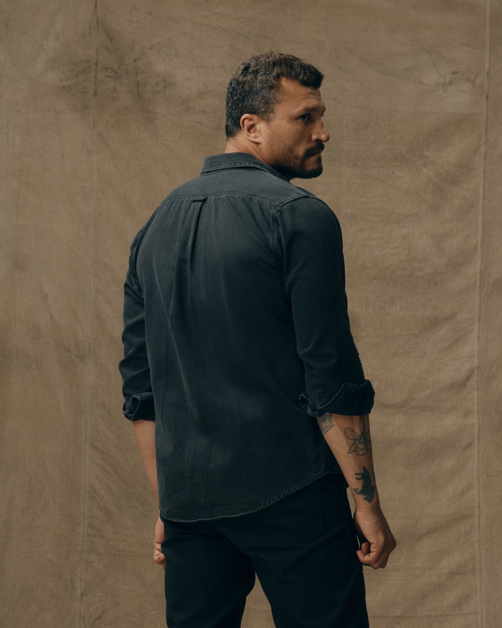 Denim Guide Shirt - Black - Image 2