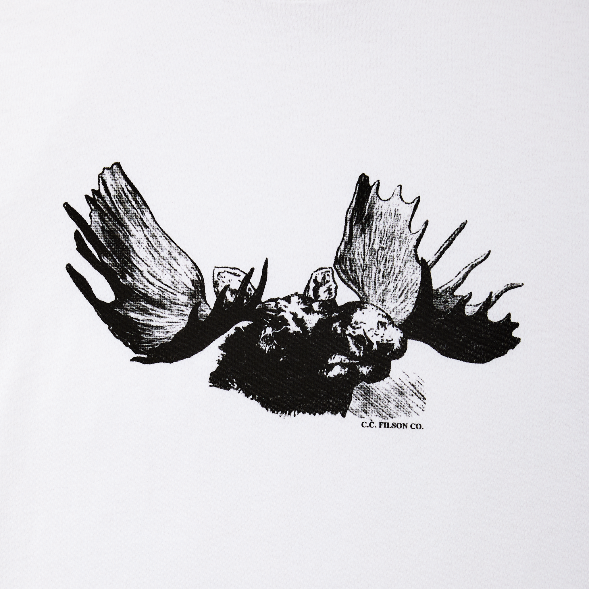 Pioneer Graphic T-shirt - White / Moose - Image 3