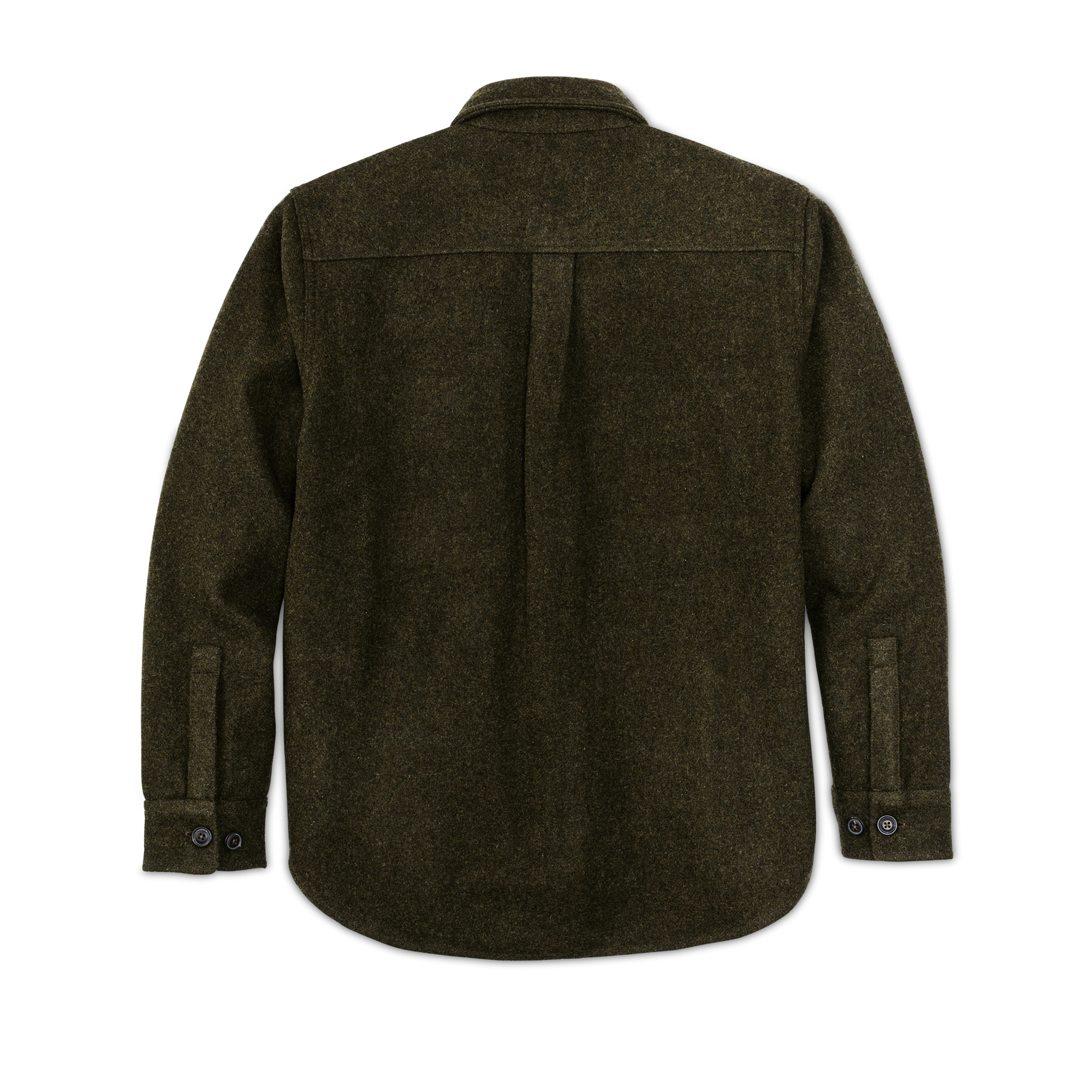 Cpo Wool Jac-shirt - Forest Green - Image 2