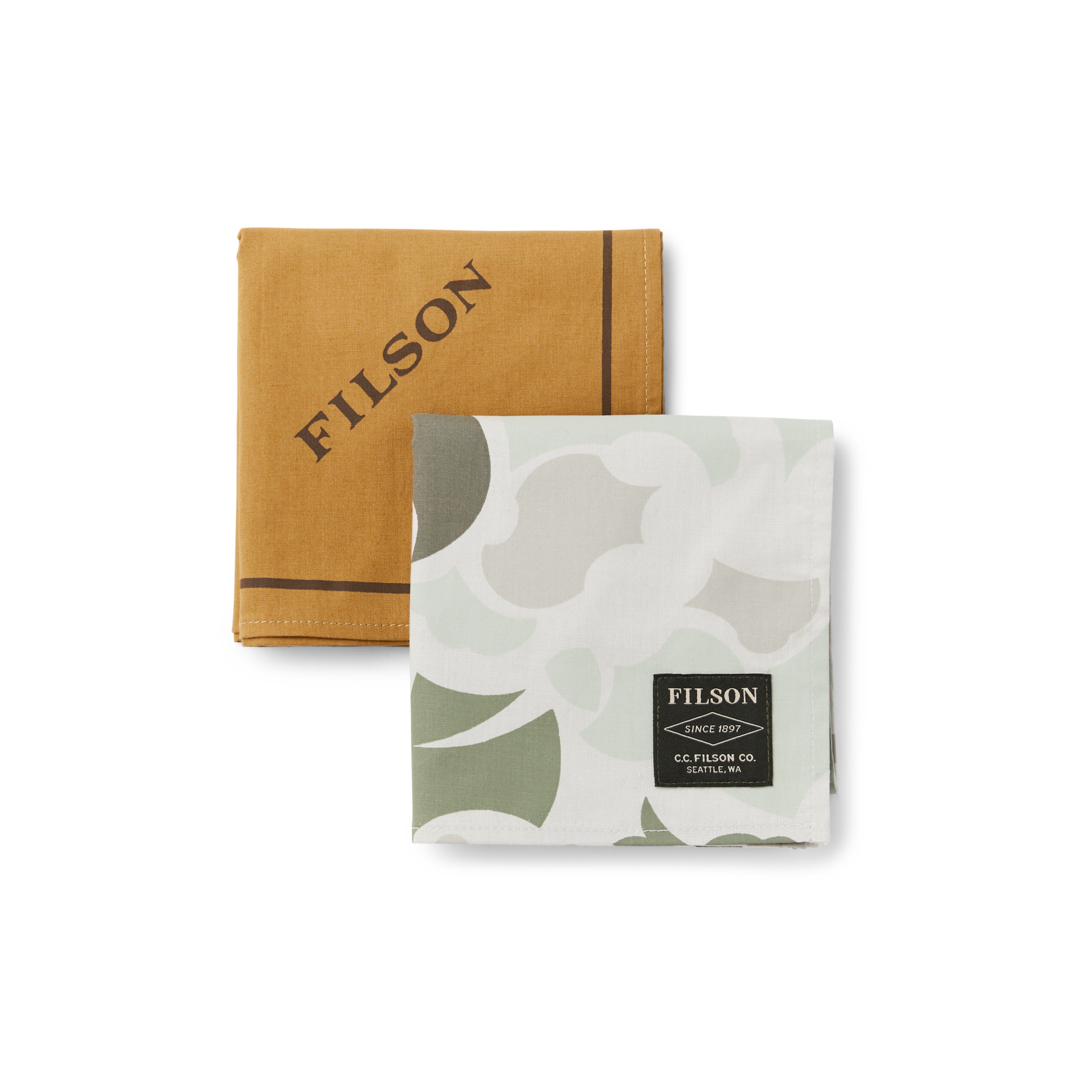 Sportsman Bandana 2-pack - Sage Shrub Camo / Khaki - Image 4