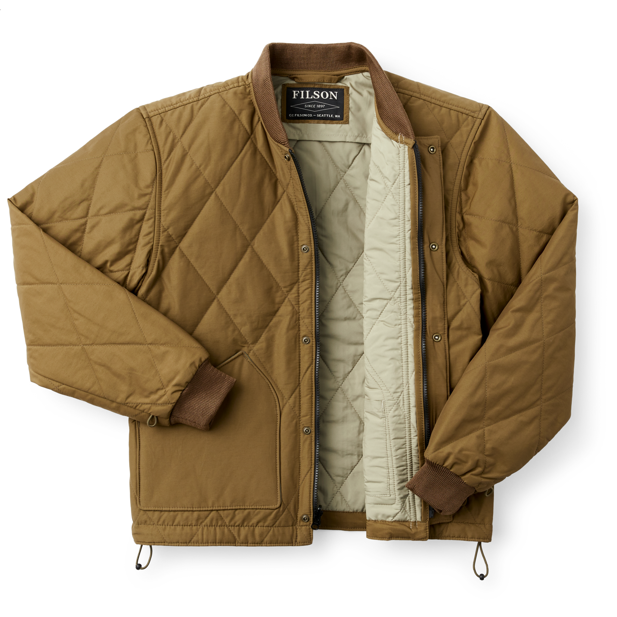 Quilted Pack Jacket - Sportsman Tan - Image 3