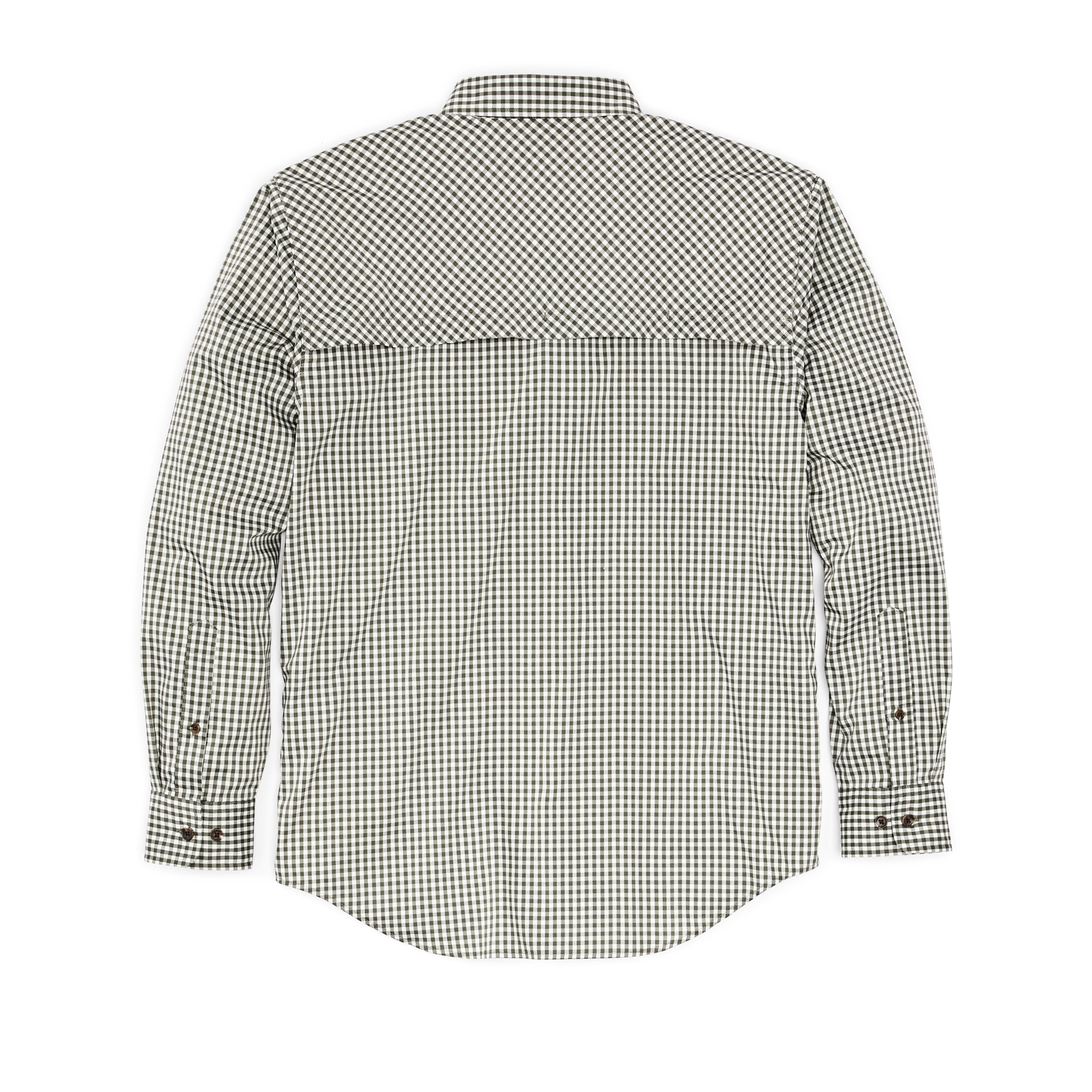Twin Lakes Sport Shirt - Service Green Check - Image 2