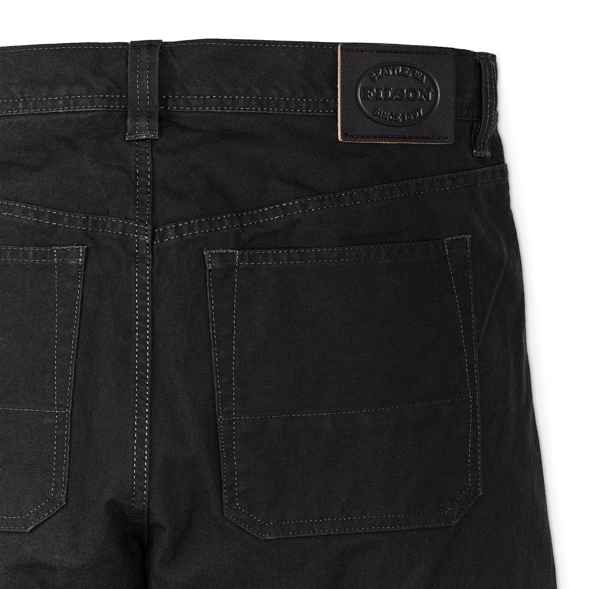 Dry Tin Cloth 5-pocket Pants - Raven - Image 7