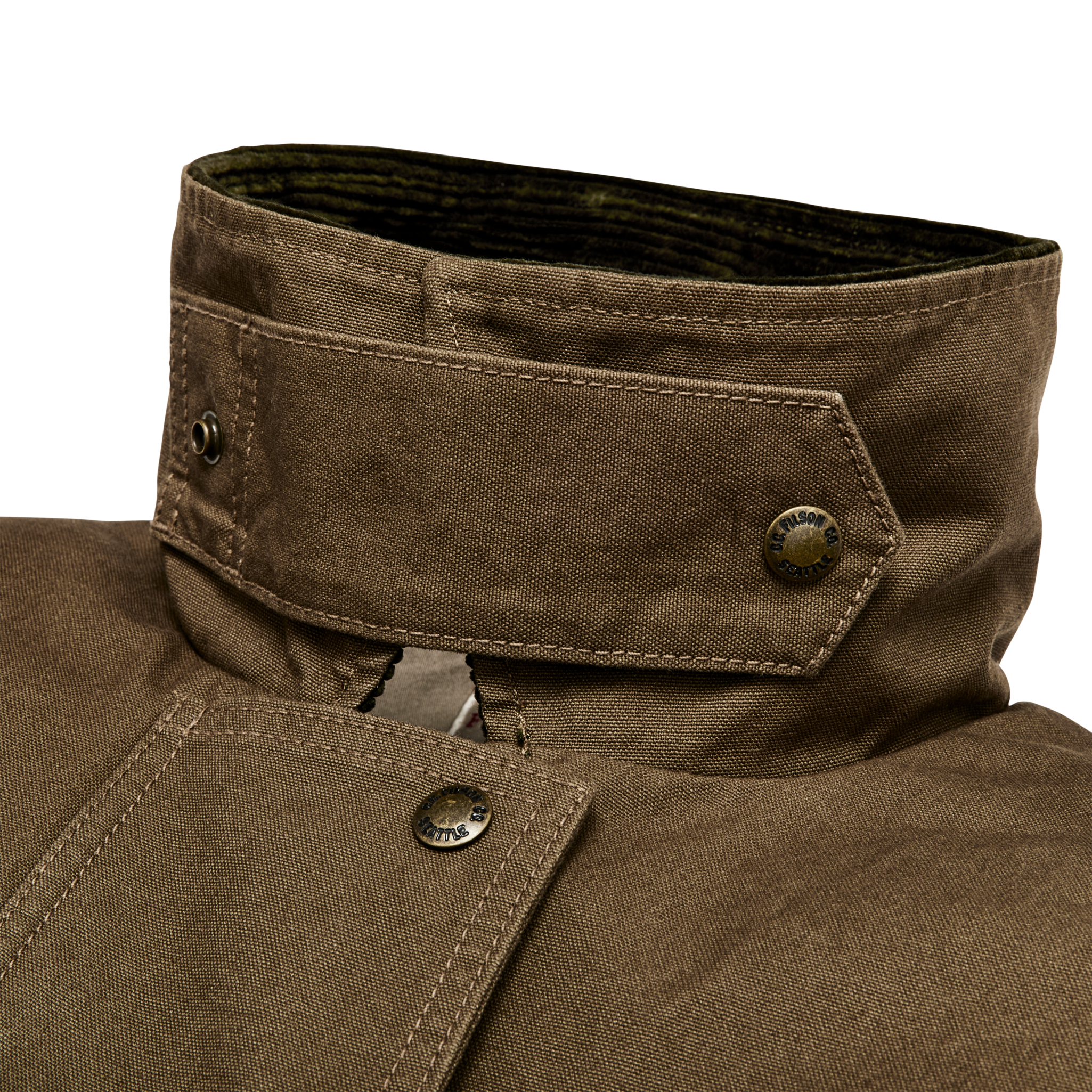 Women's Dry Tin Duster Coat - Marsh Olive - Image 5