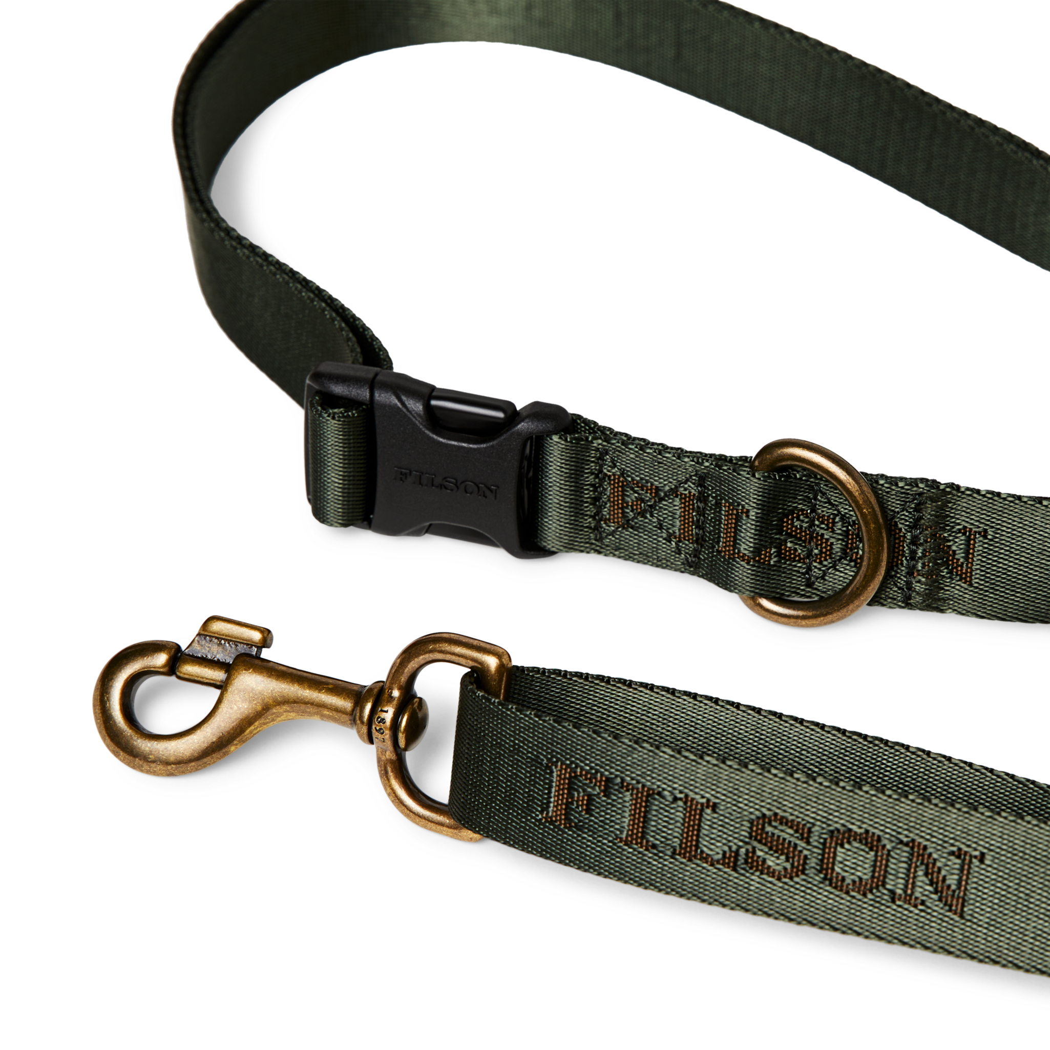 Adjustable Nylon Leash - Dark Timber - Image 2