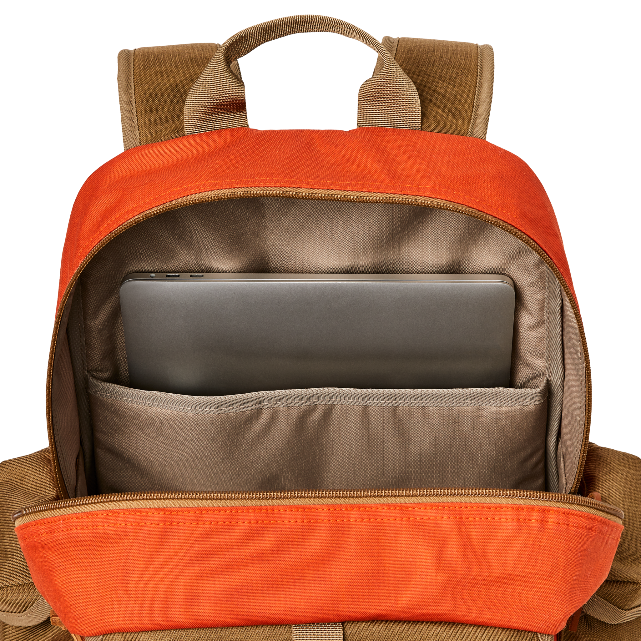 Surveyor 36l Backpack - Dark Tan / Flame - Image 8