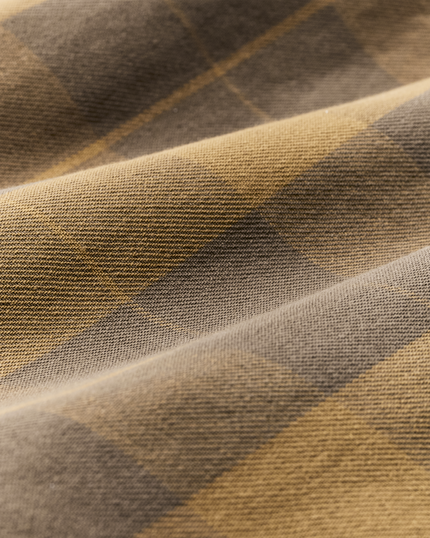 Vintage Wash Alaskan Guide Shirt - Light Brown / Ochre Plaid - Image 4