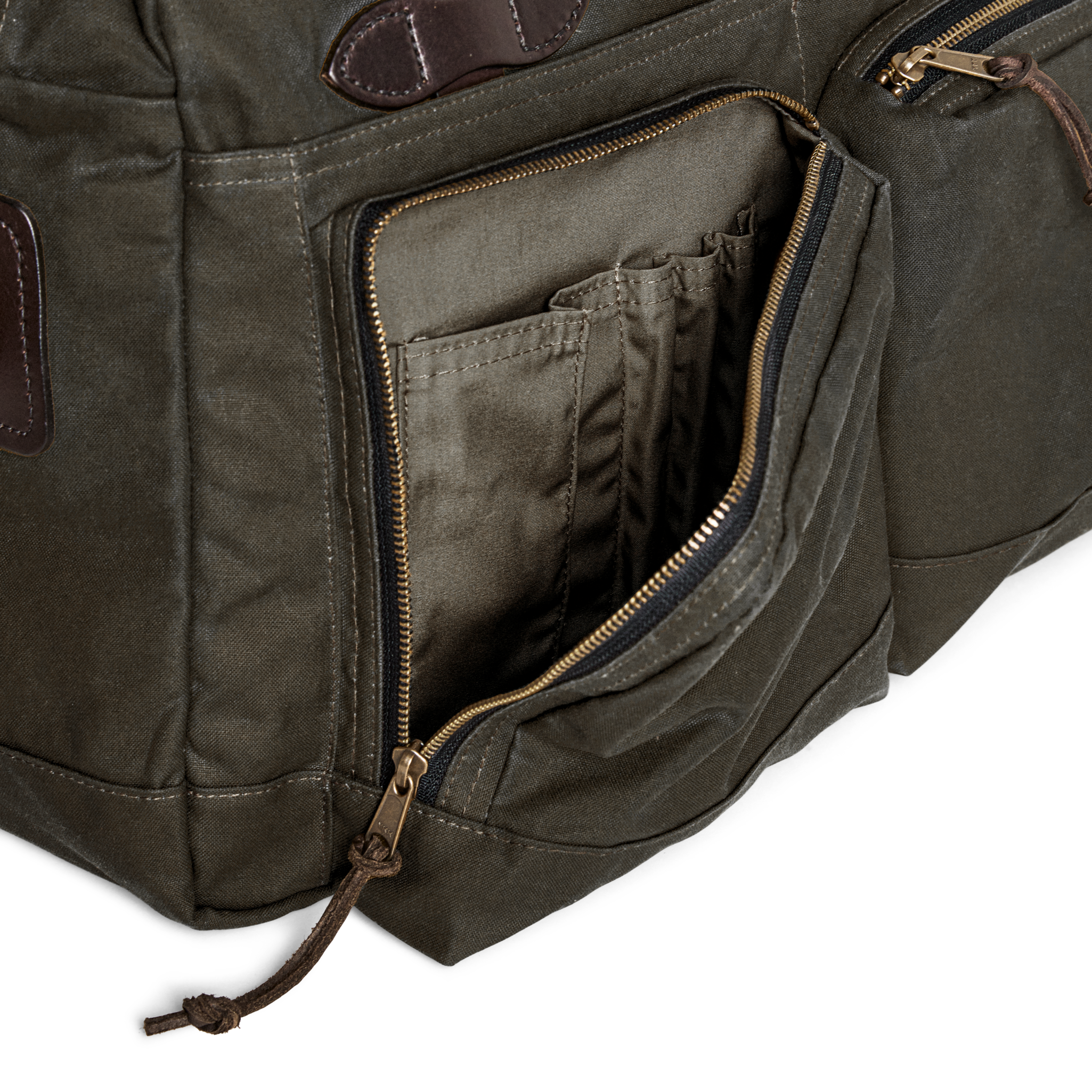 48 Hour Tin Cloth Duffle Bag - Otter Green - Image 4