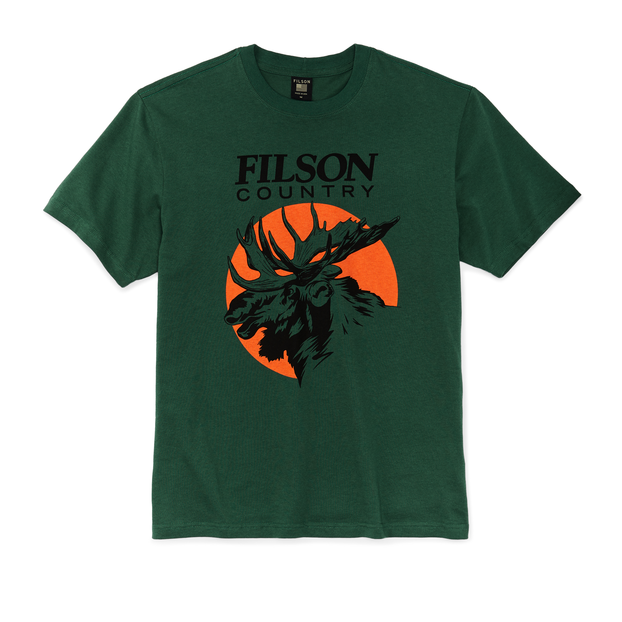 Pioneer Graphic T-shirt - Green / Moose