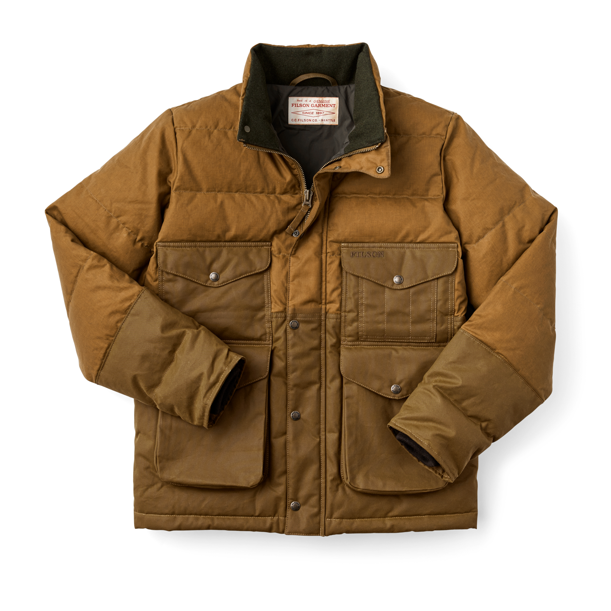 Down Cruiser Jacket - Dark Tan - Image 3