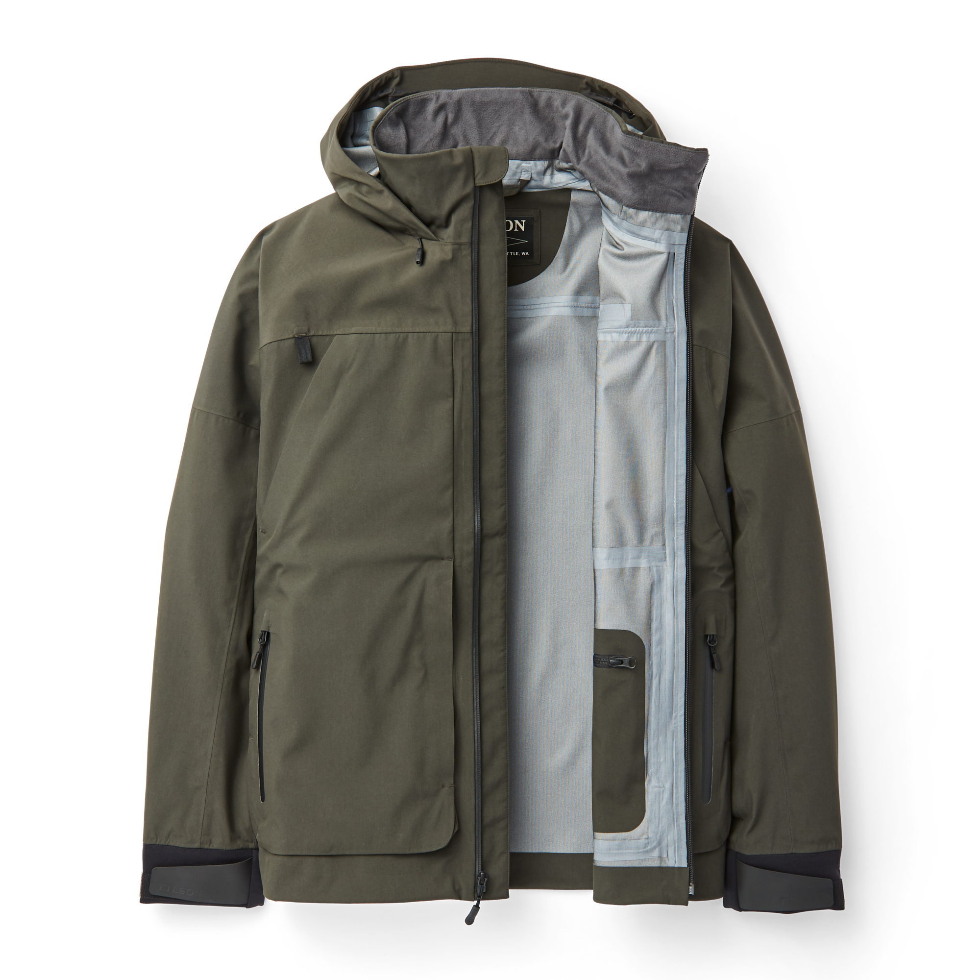 Skagit Rain Jacket - Peat - Image 2