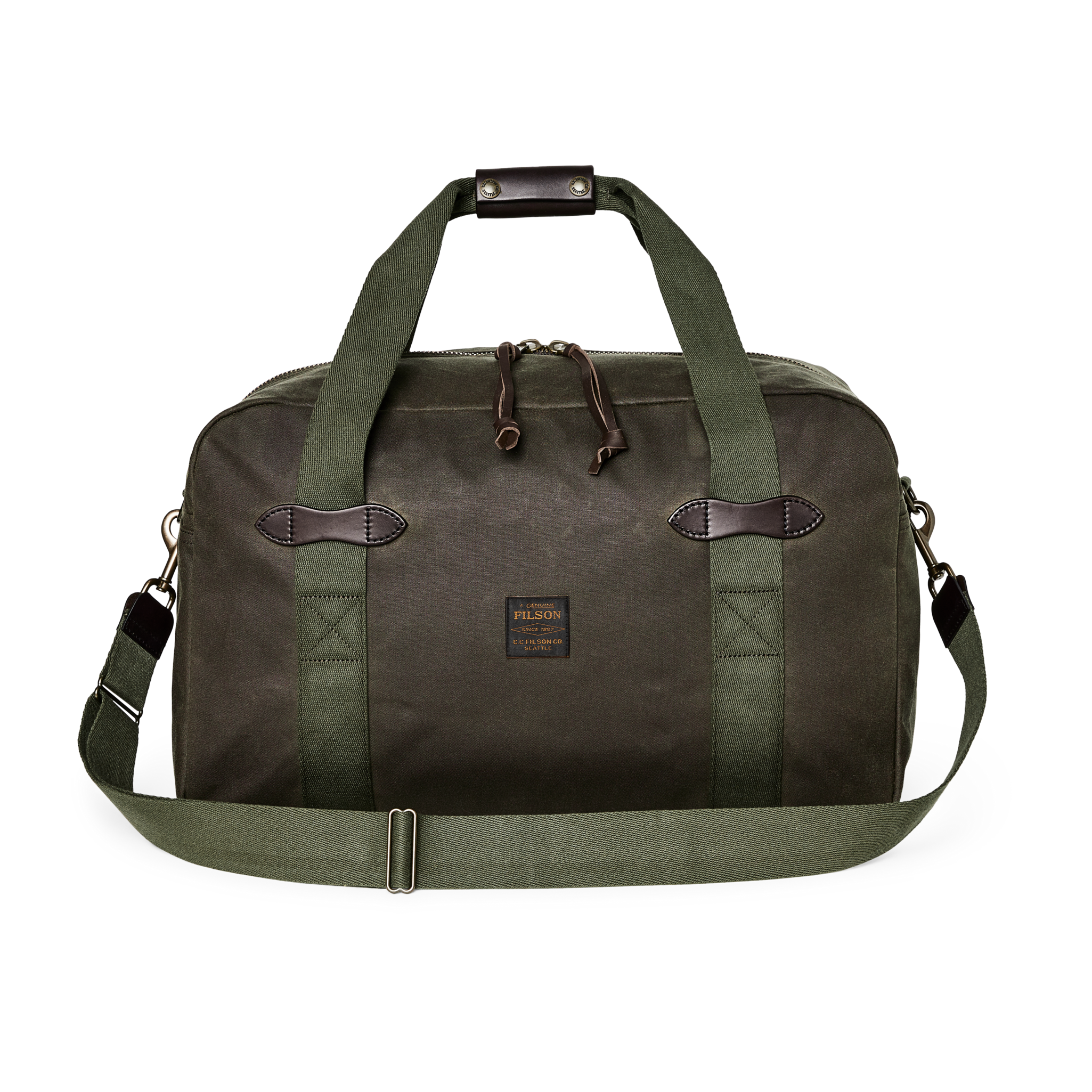 Medium Tin Cloth Duffle Bag - Otter Green - Image 3