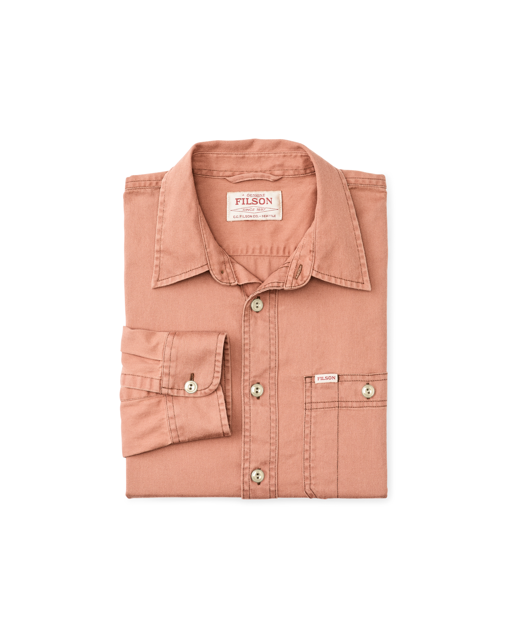 Shipwright Fine Twill Shirt - Sunburn - Image 3