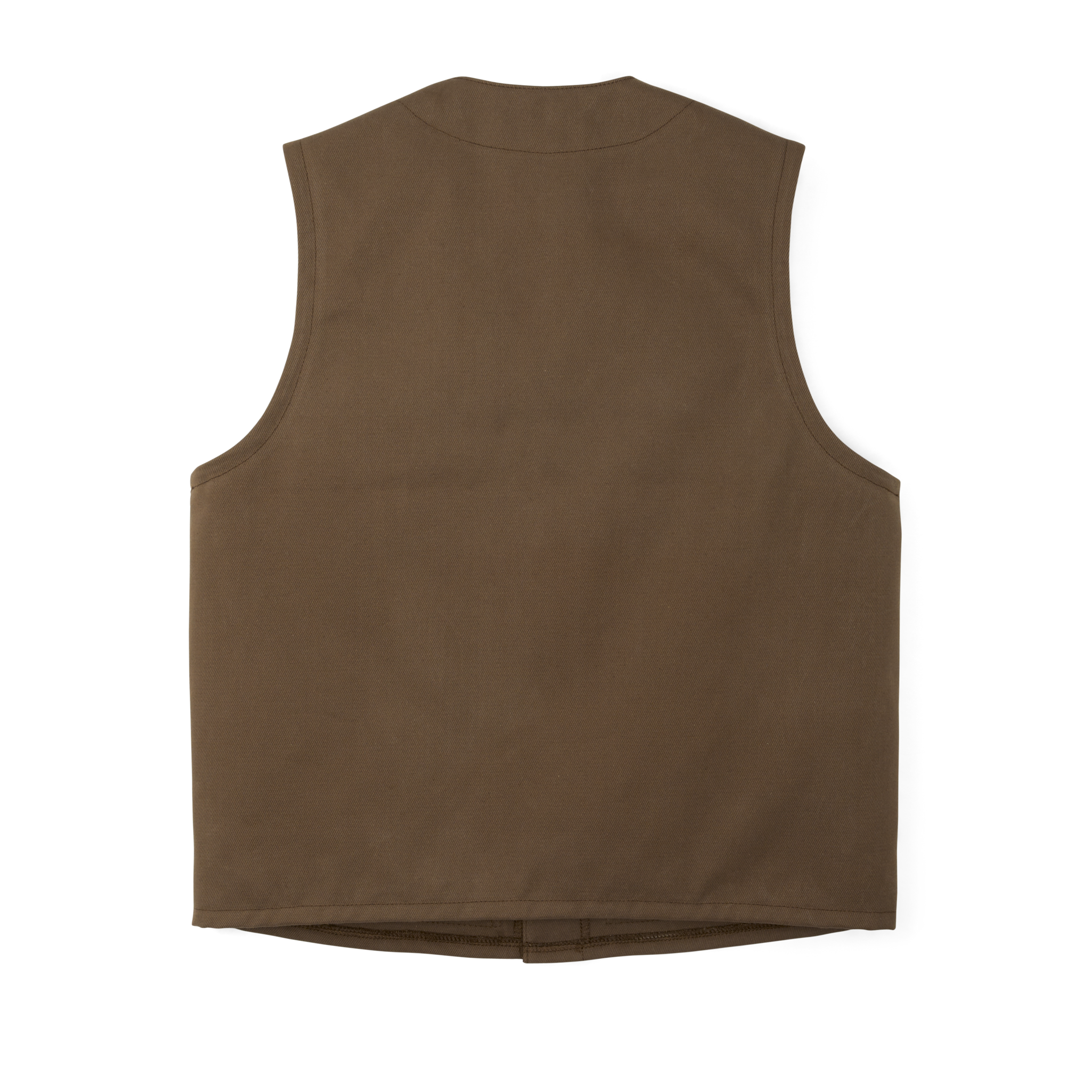 Rugged Twill Cruiser Vest - Sepia - Image 2