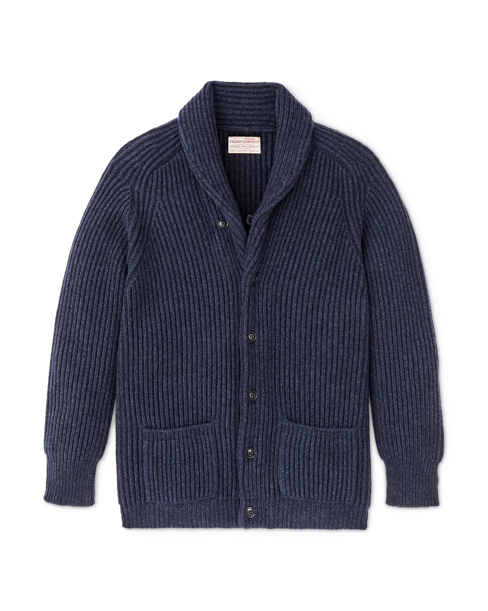 Bristol Cardigan Sweater - Navy - Image 5