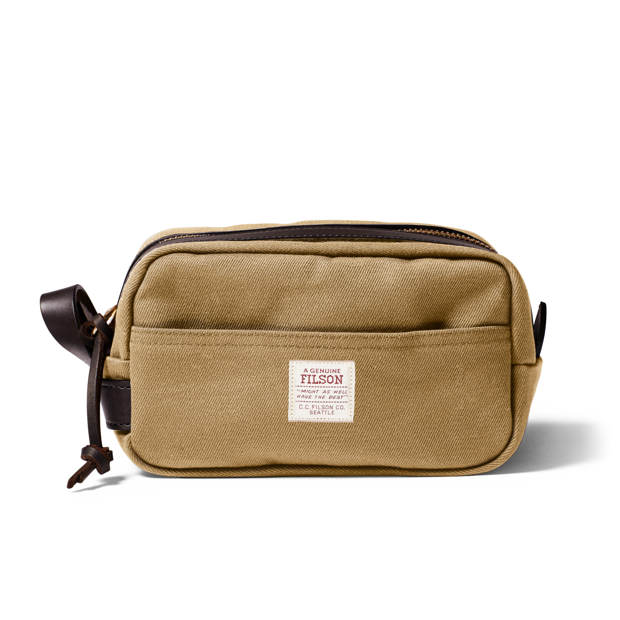 Rugged Twill Travel Kit - Tan