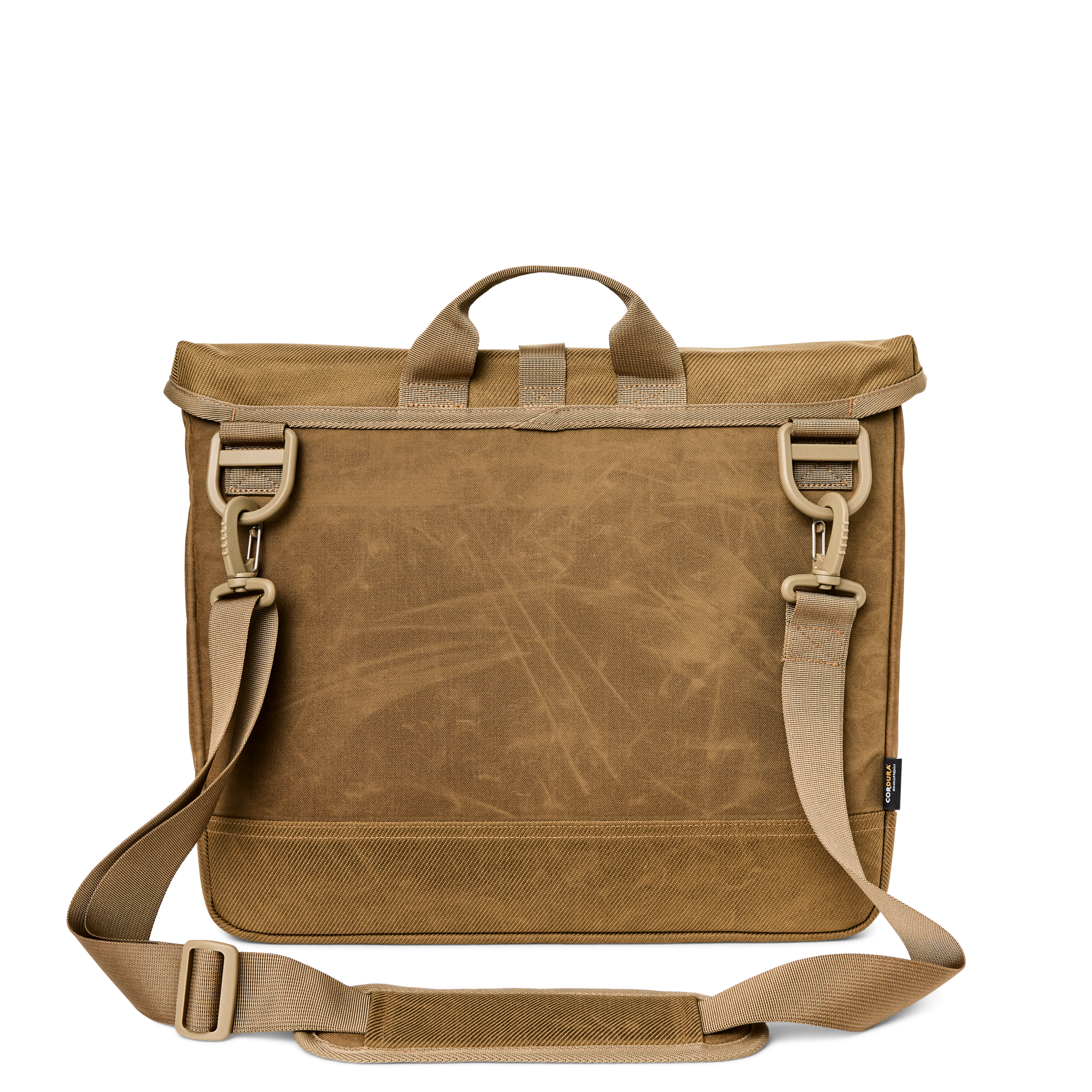 Surveyor Messenger Bag - Dark Tan / Flame - Image 2