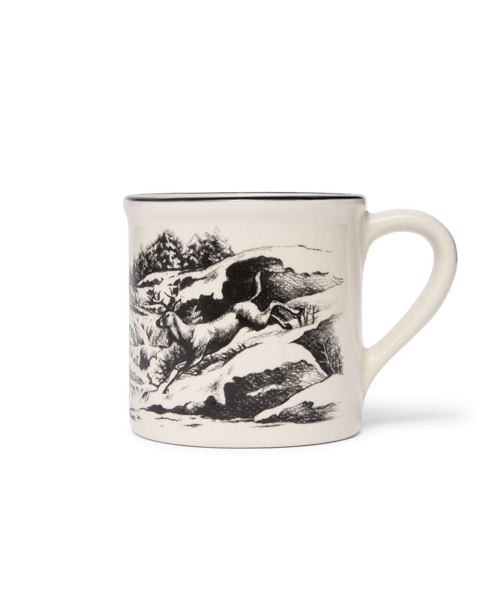Stoneware Mug - Natural / Deer - Image 3