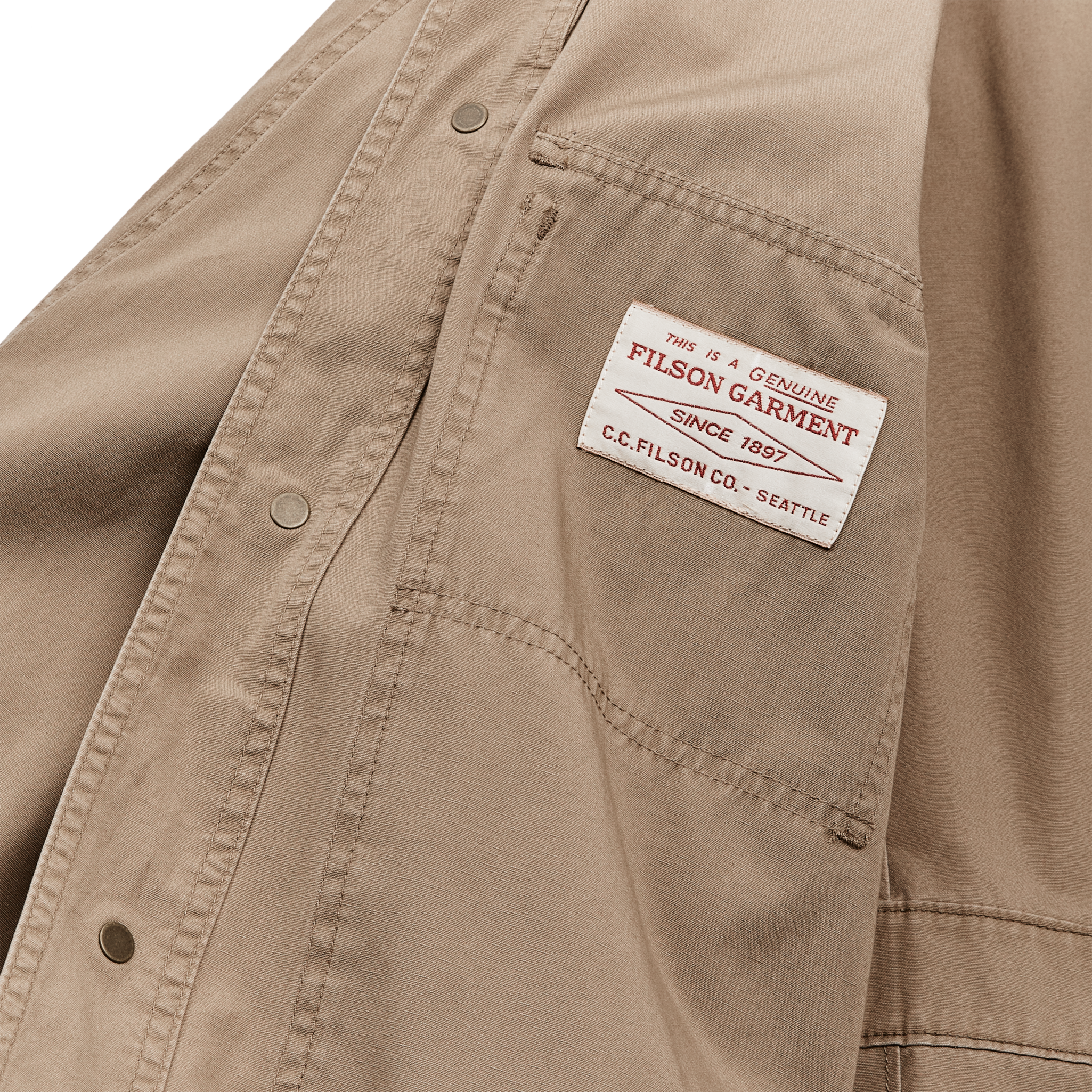 Safari Cloth Jacket - Safari Khaki - Image 6
