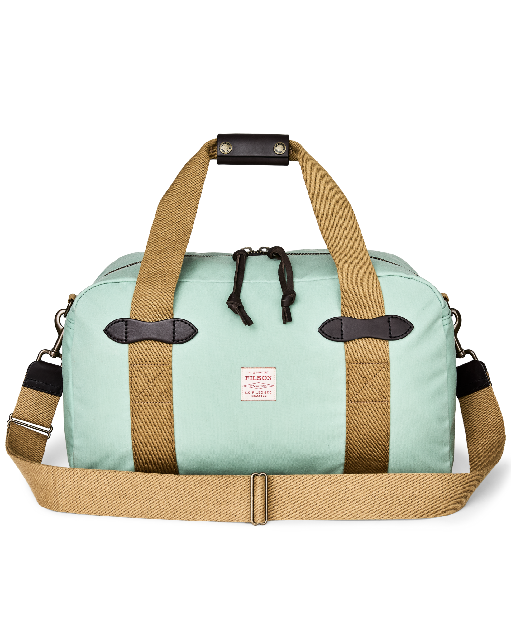 Small Tin Cloth Duffle Bag - Granite Green