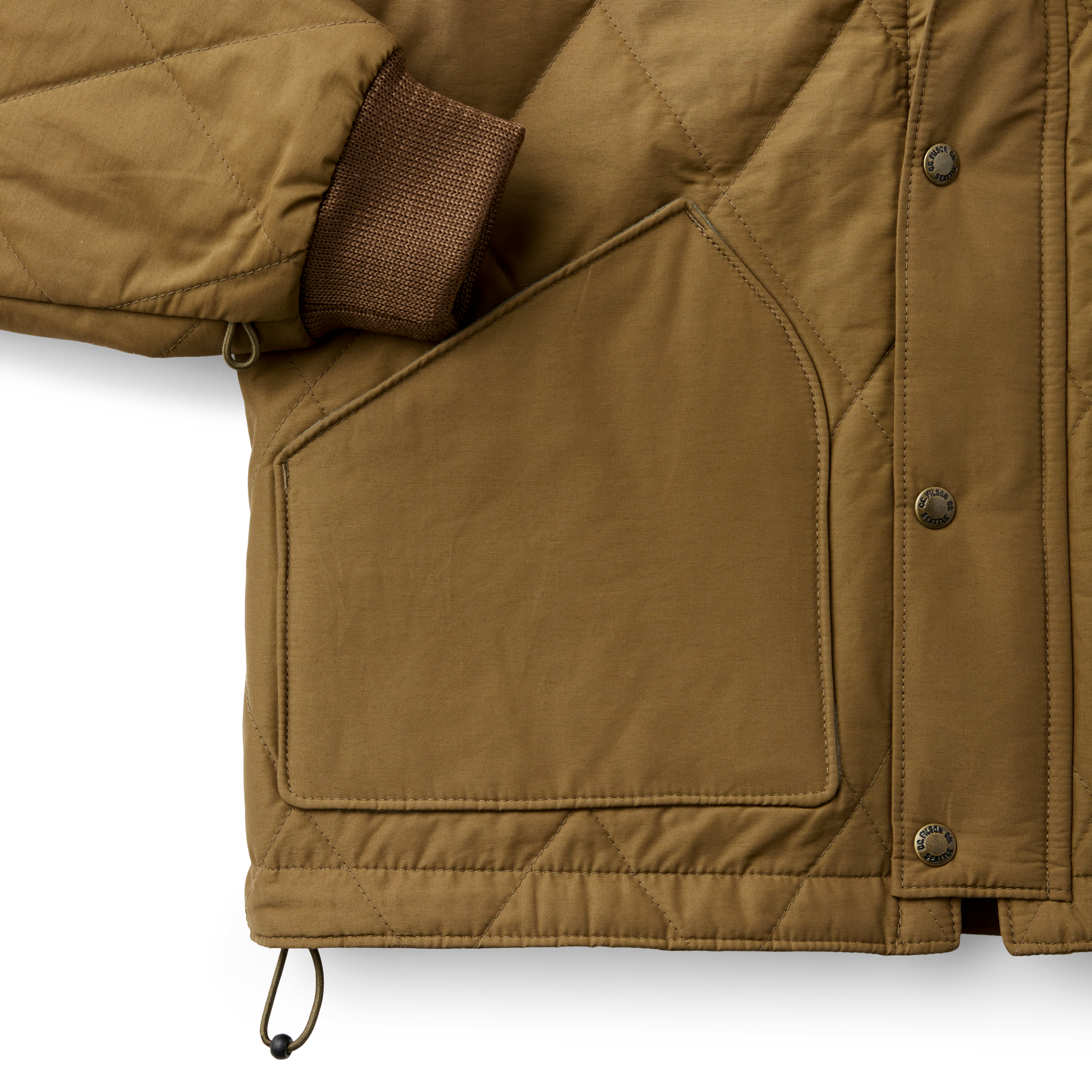 Quilted Pack Jacket - Sportsman Tan - Image 5