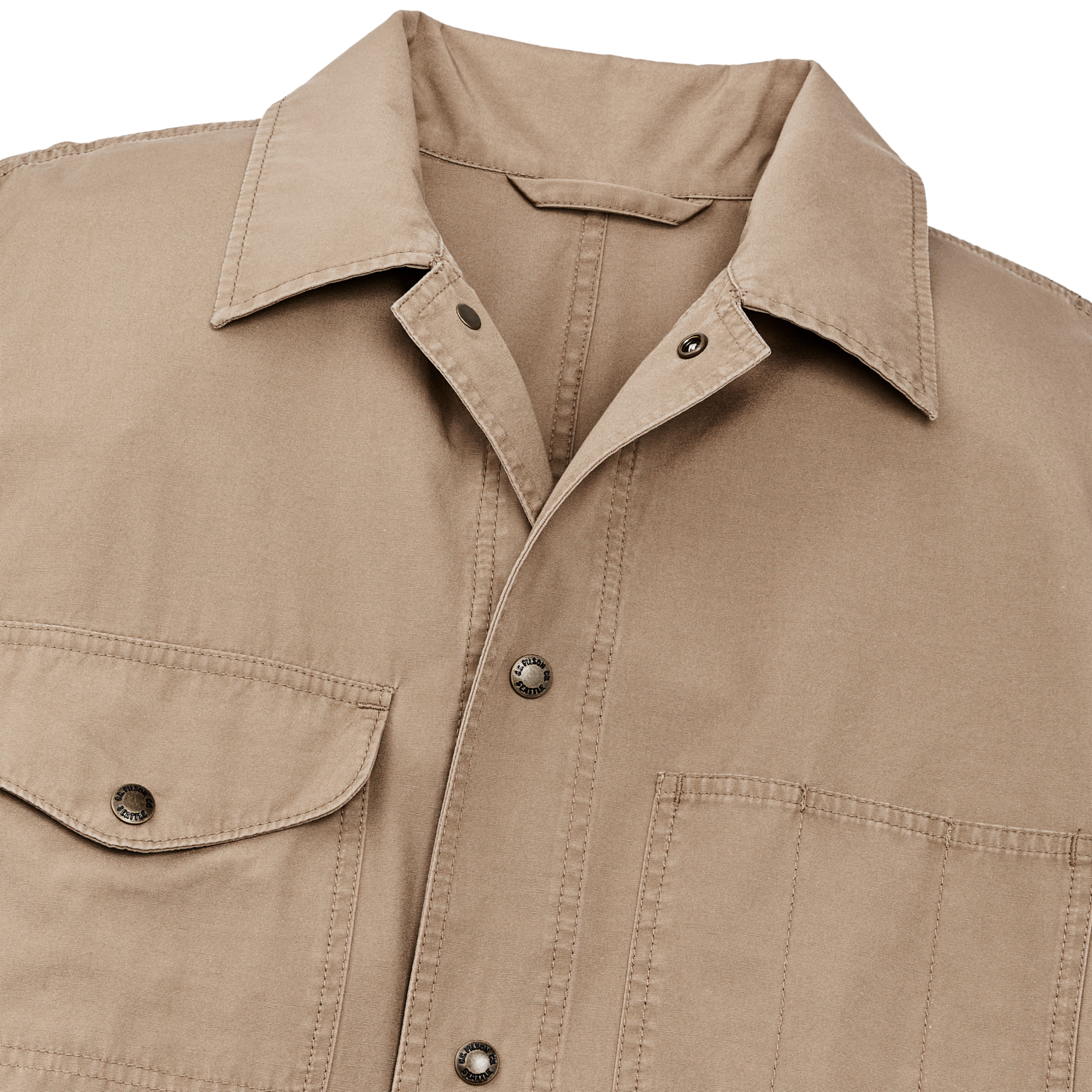 Safari Cloth Jacket - Safari Khaki - Image 4