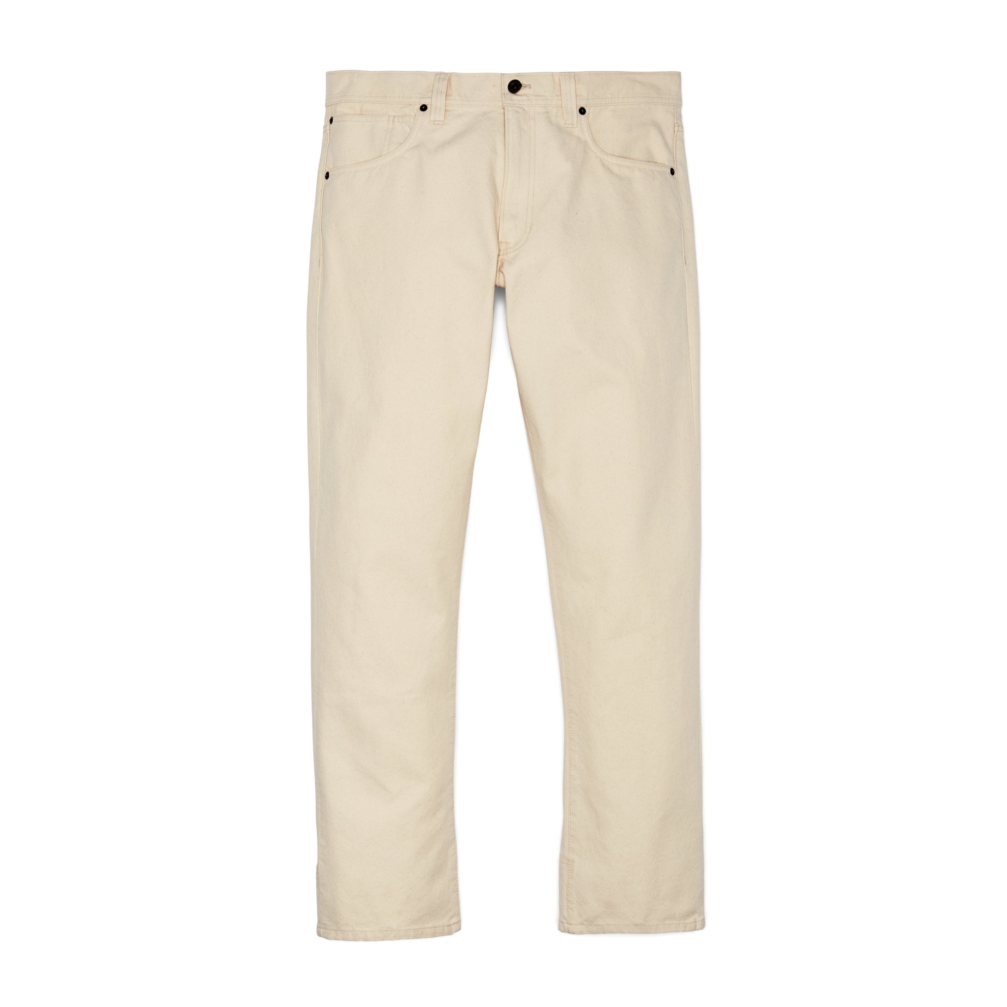 Dry Tin Cloth 5-pocket Pants - Natural Seed