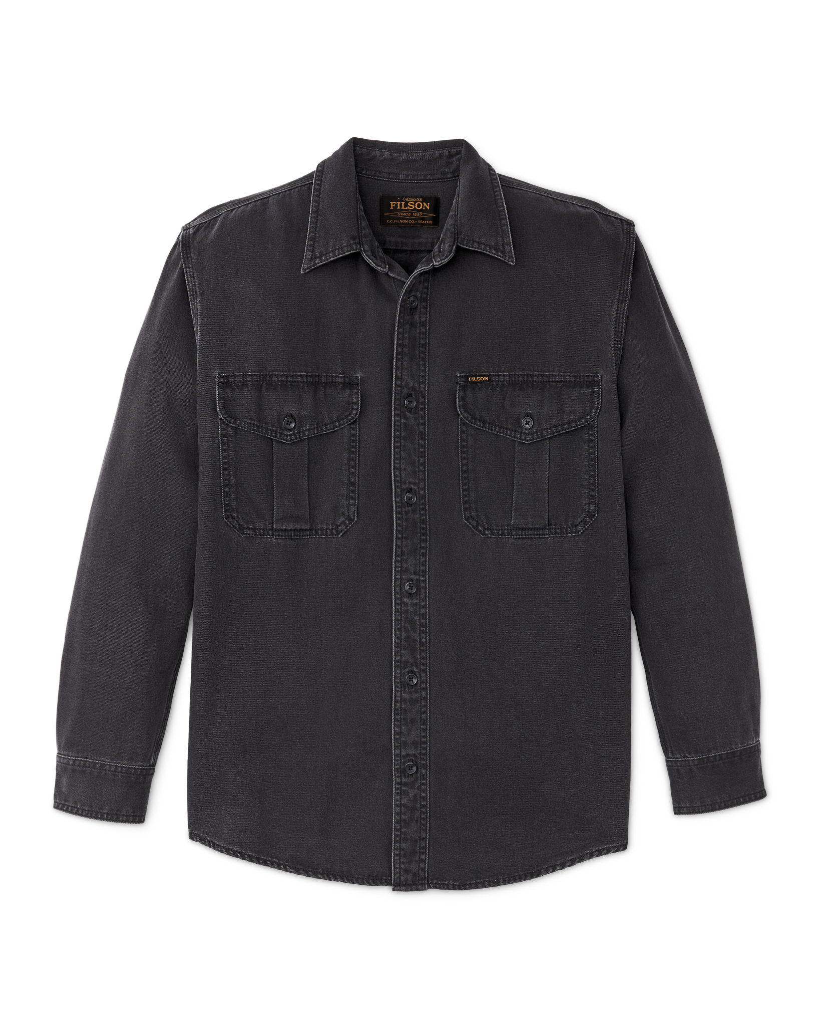 Denim Guide Shirt - Black - Image 3