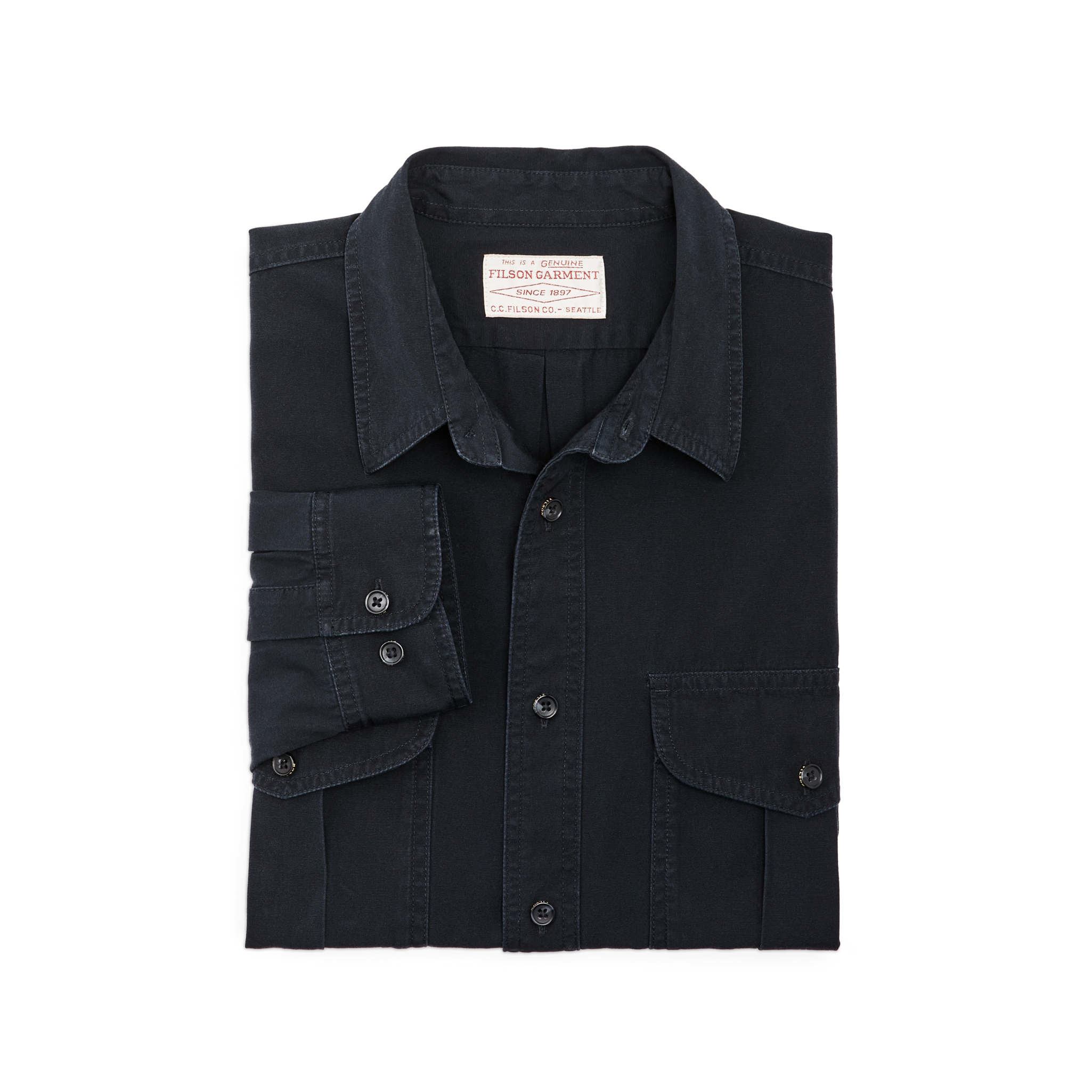 Safari Cloth Guide Shirt - Anthracite - Image 3