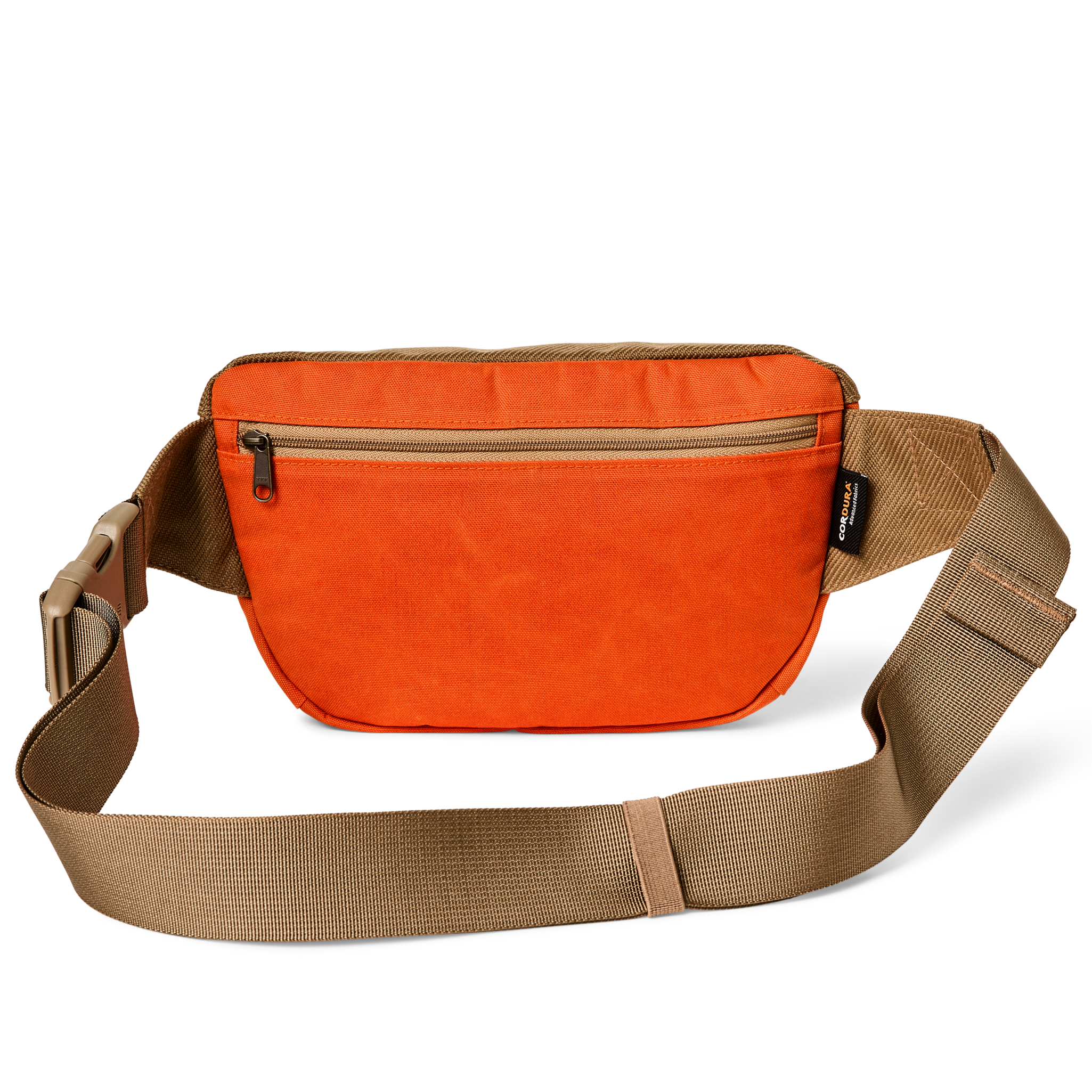 Surveyor Crossbody Pack - Dark Tan / Flame - Image 4