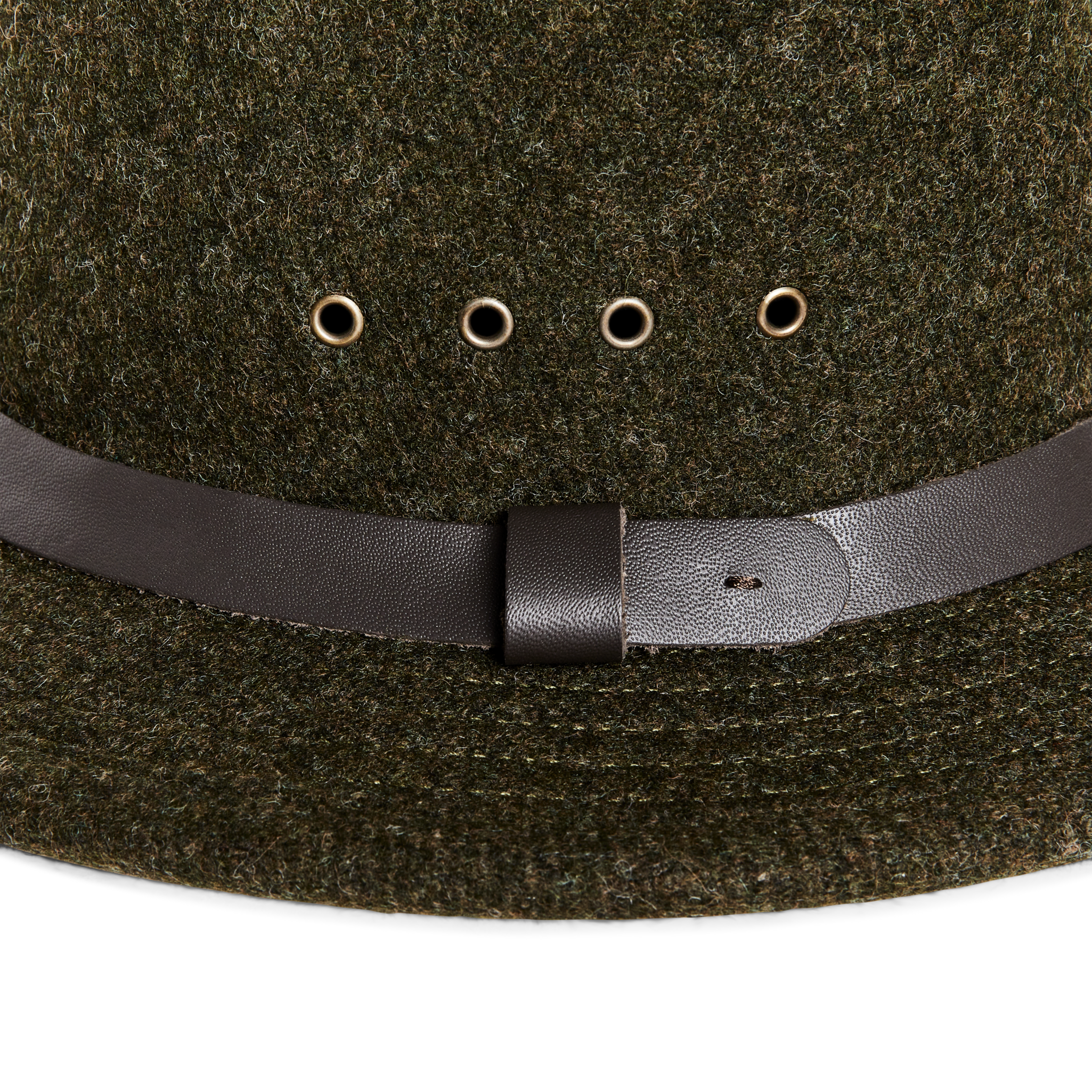 Wool Packer Hat - Forest Green - Image 7