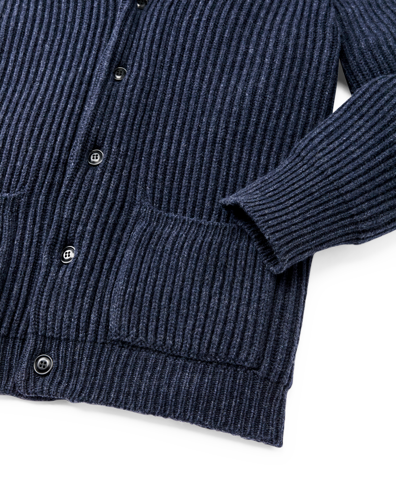 Bristol Cardigan Sweater - Navy - Image 9