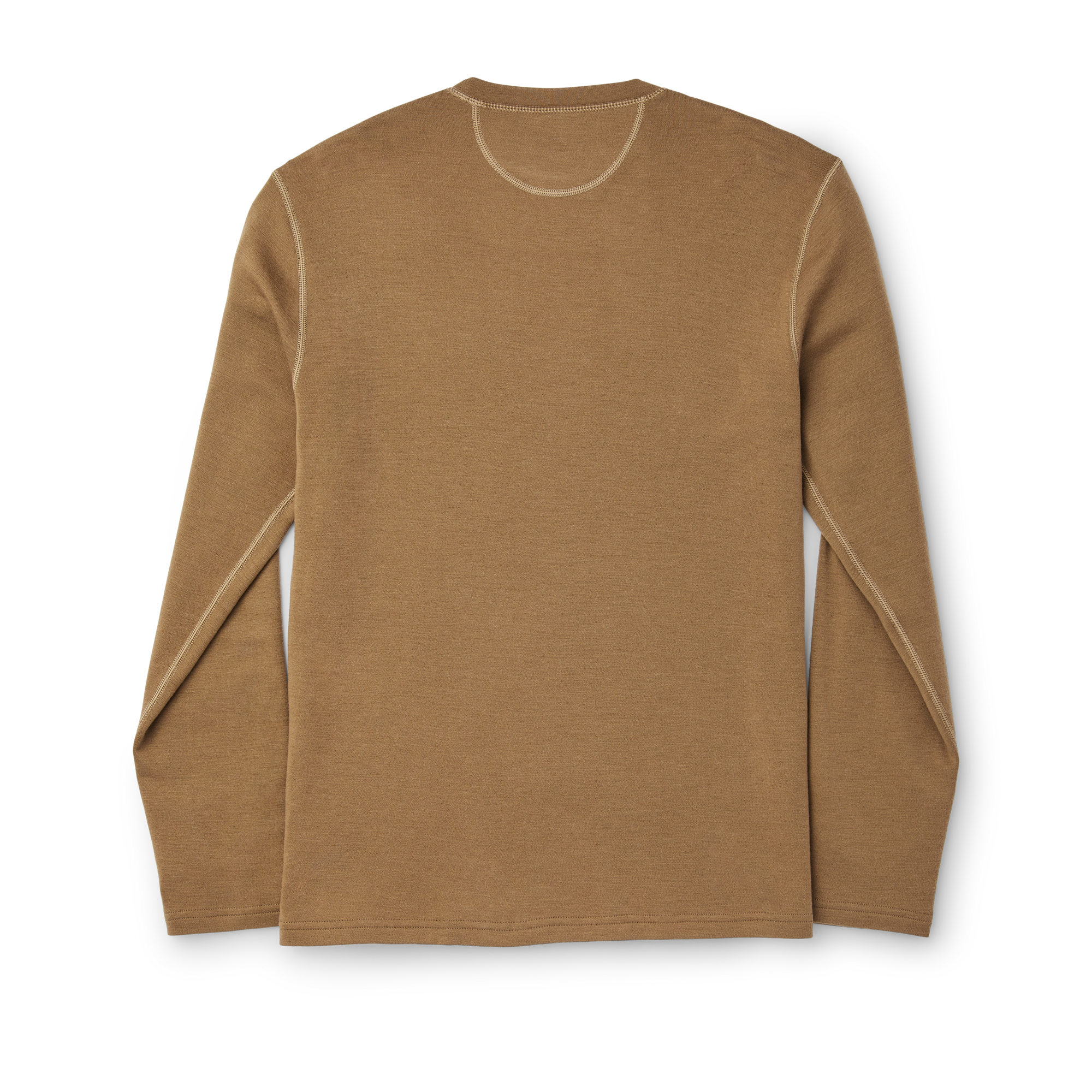 280g Merino Wool Crewneck - Rugged Tan - Image 2