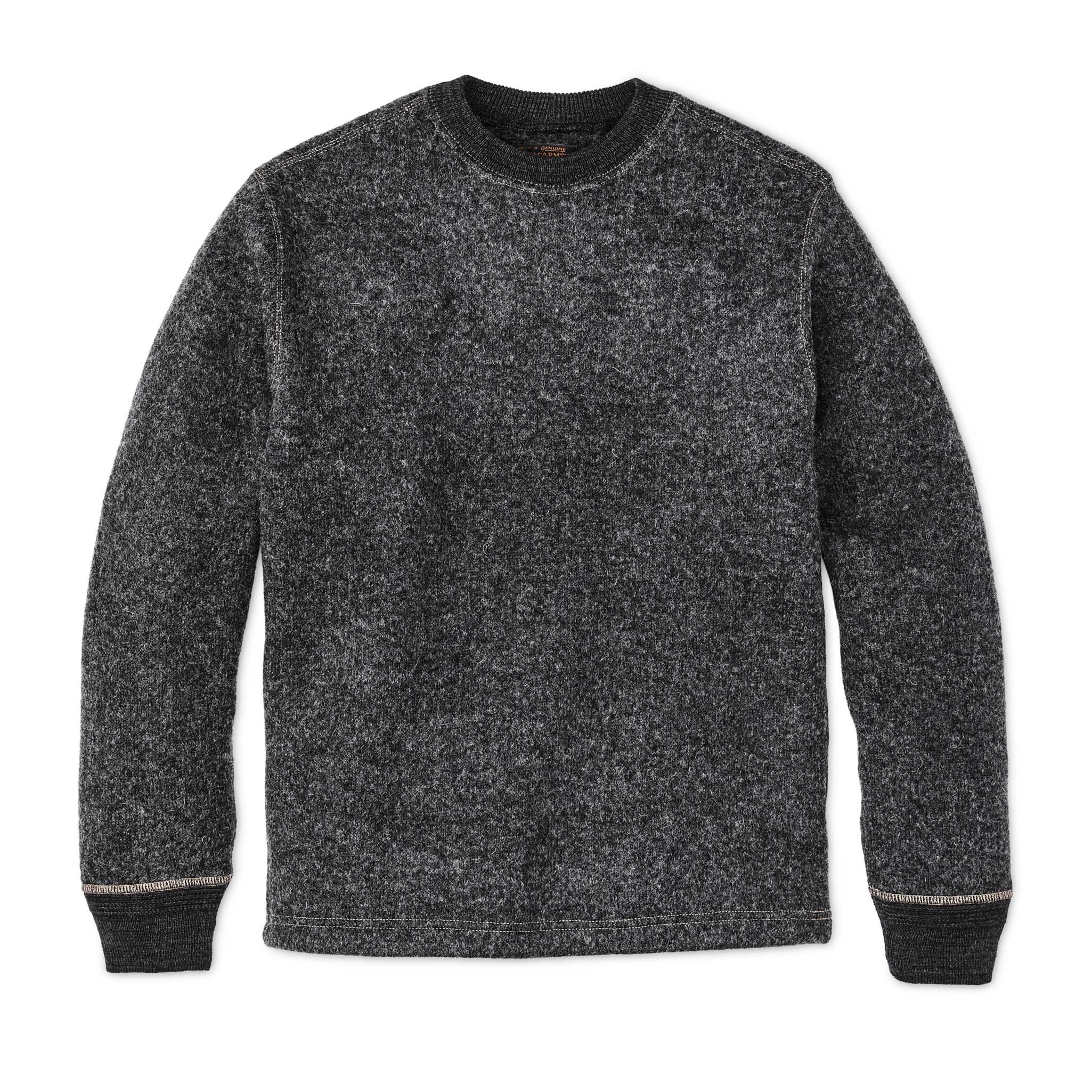 Keyport Wool Crewneck - Charcoal Heather