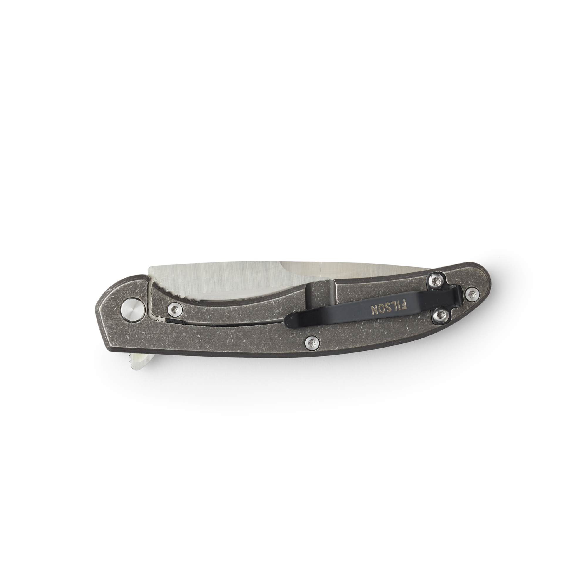 Titanium Frame-lock Knife - Silver - Image 2