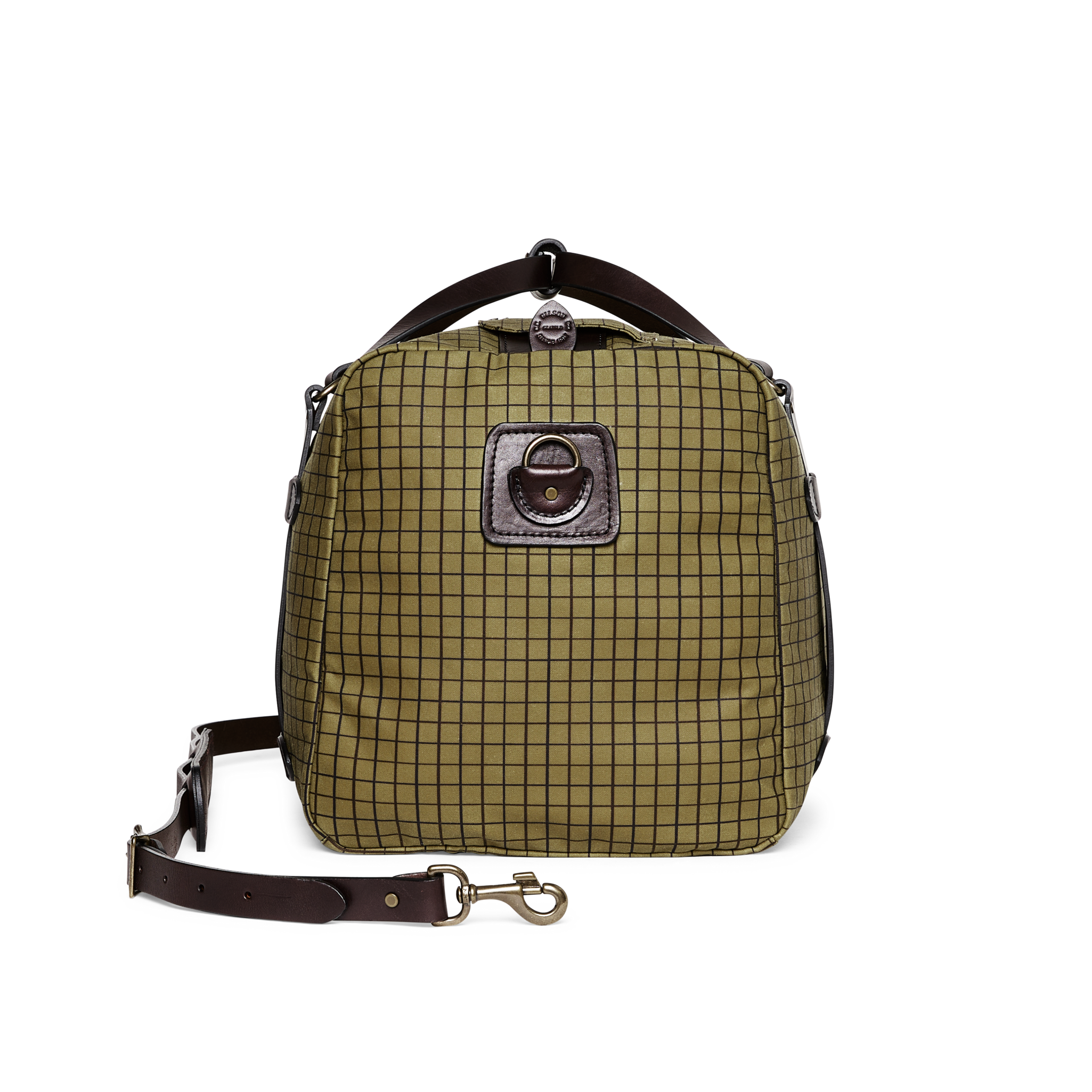 Oil Finish Tin Cloth Duffle - Flyway Green - Image 3