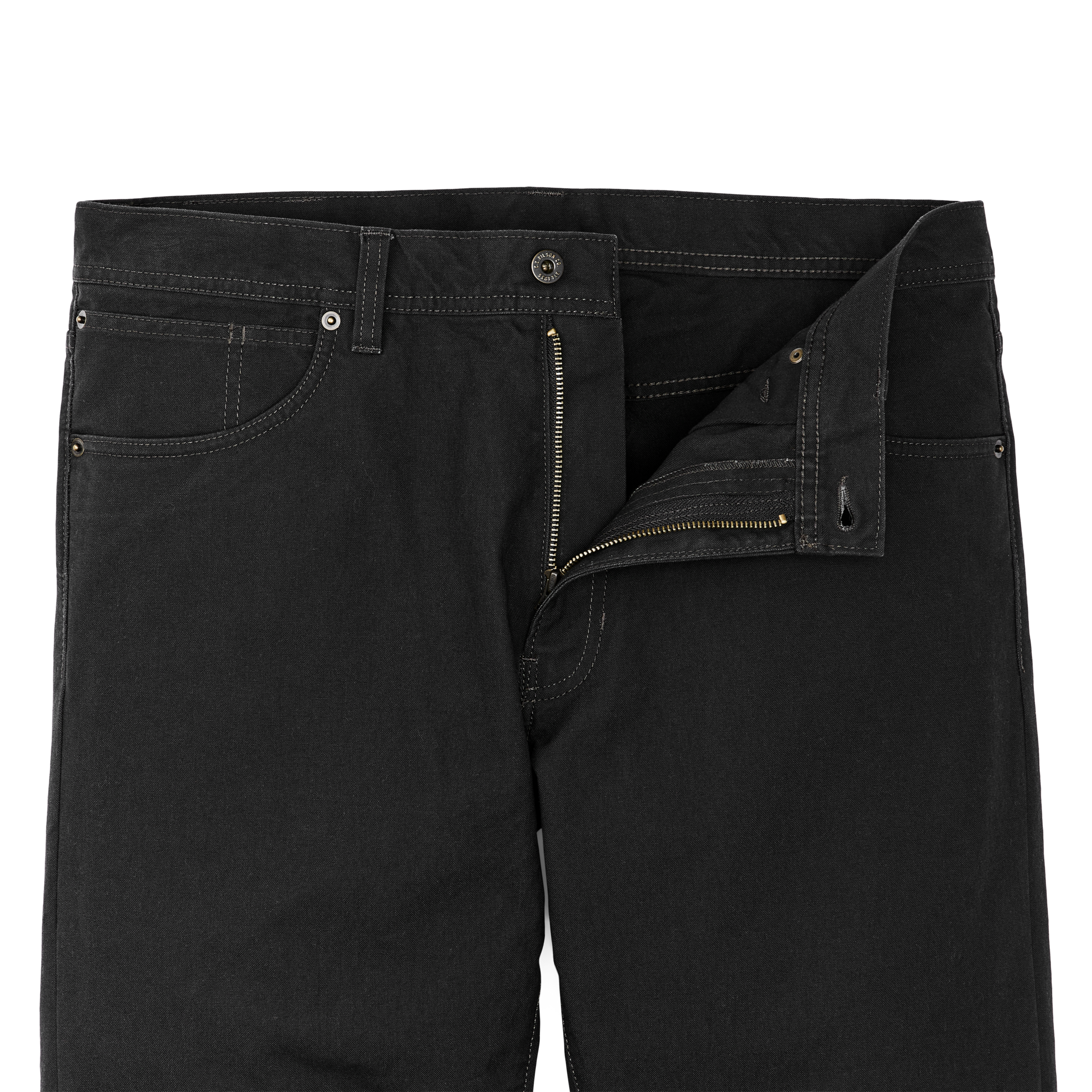 Dry Tin Cloth 5-pocket Pants - Raven - Image 6