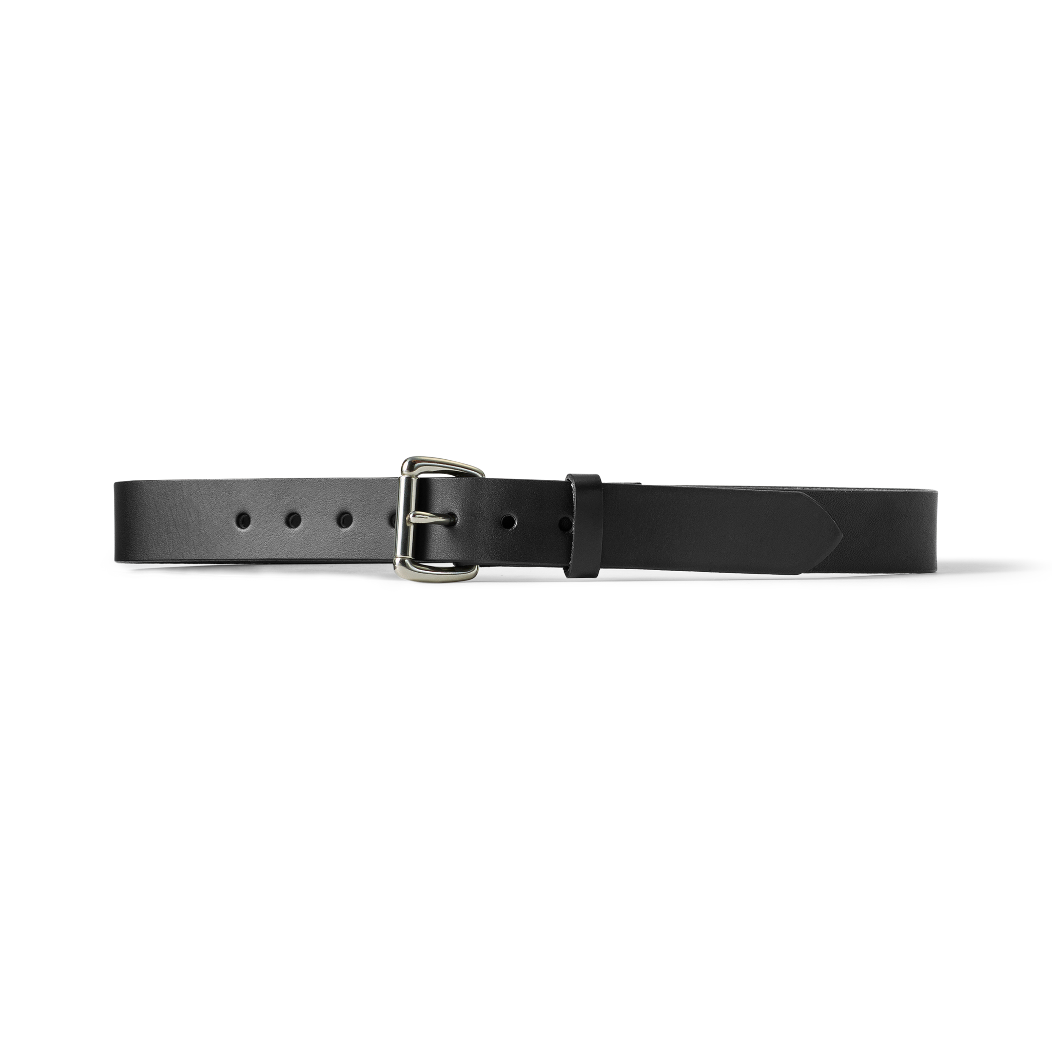 1.25" Bridle Leather Belt - Black