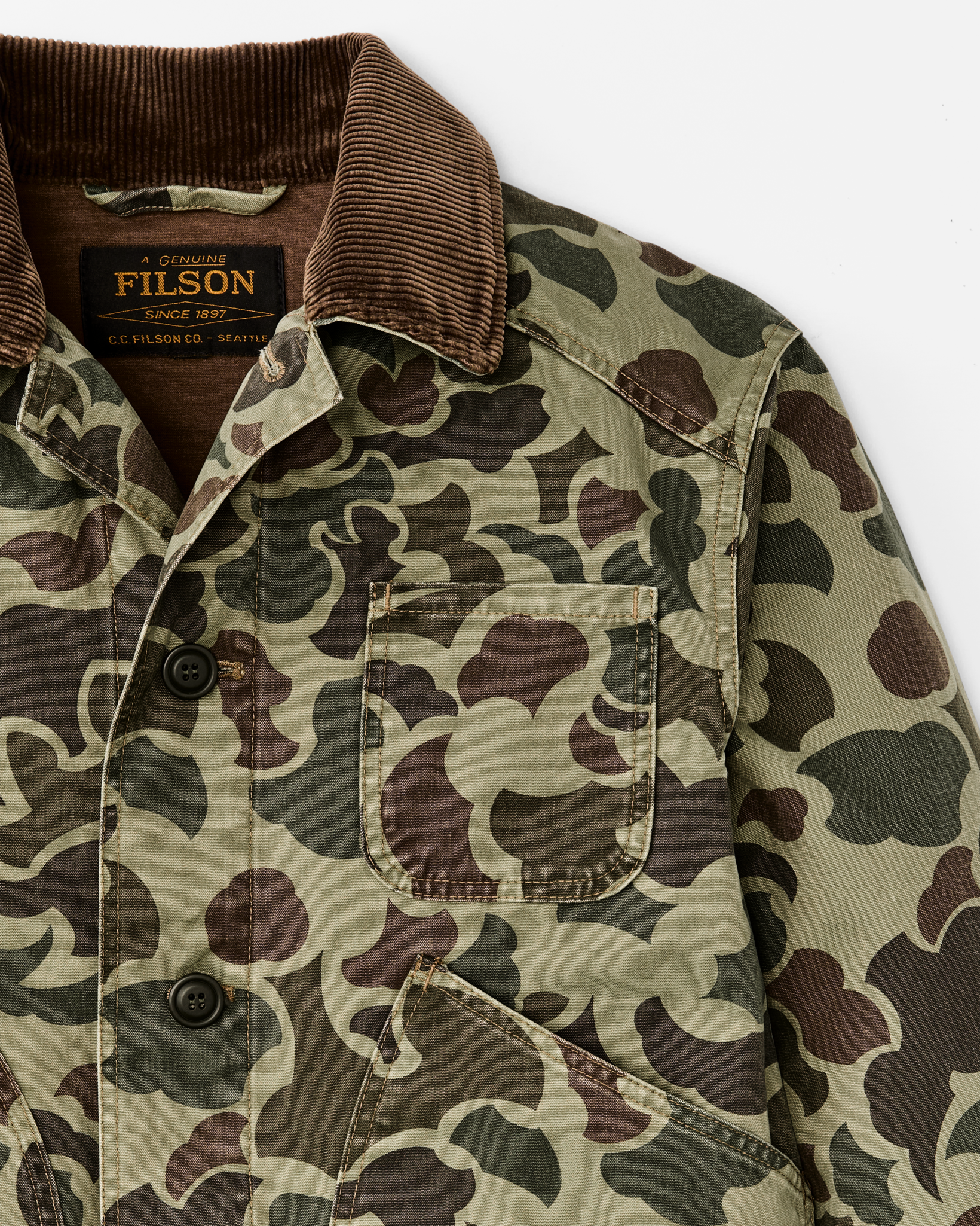 Canvas Outfitter Jacket - Tundra Shrub Camo - Image 4