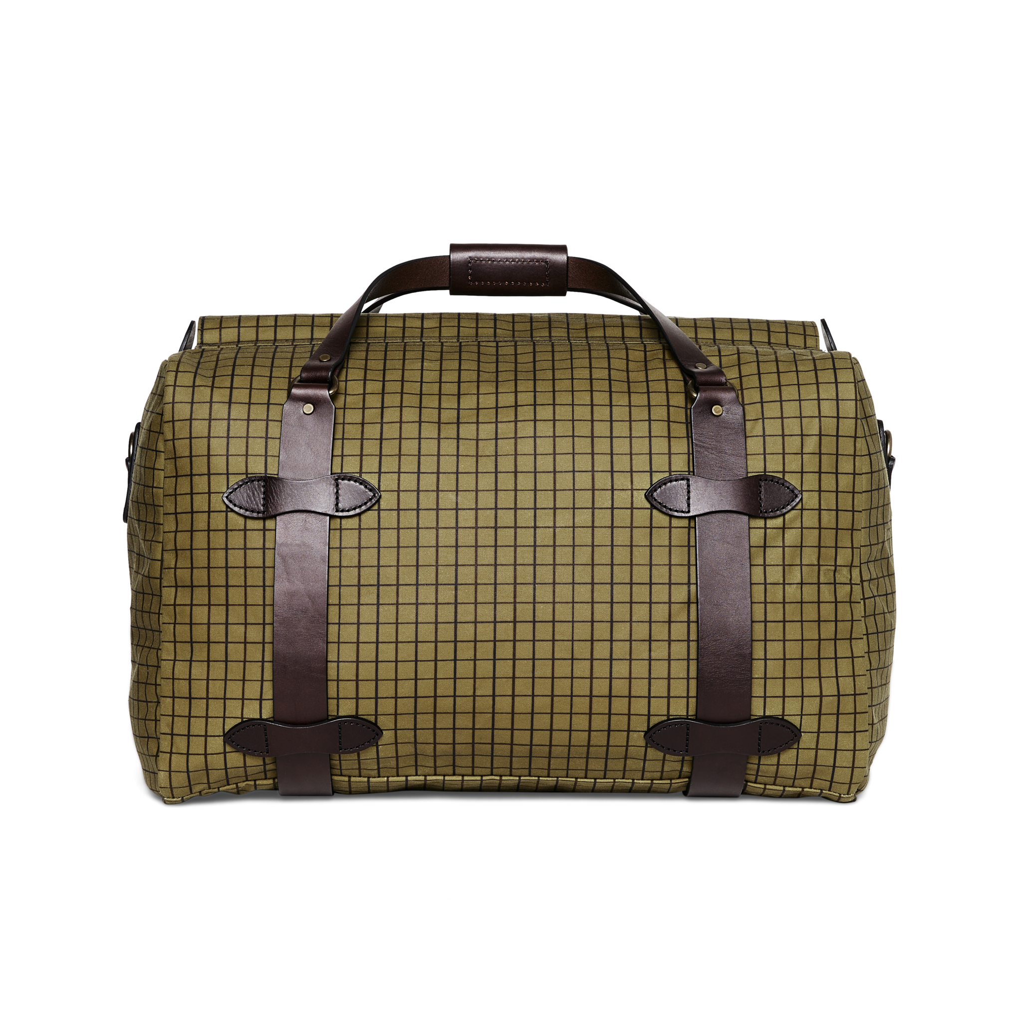 Oil Finish Tin Cloth Duffle - Flyway Green - Image 2
