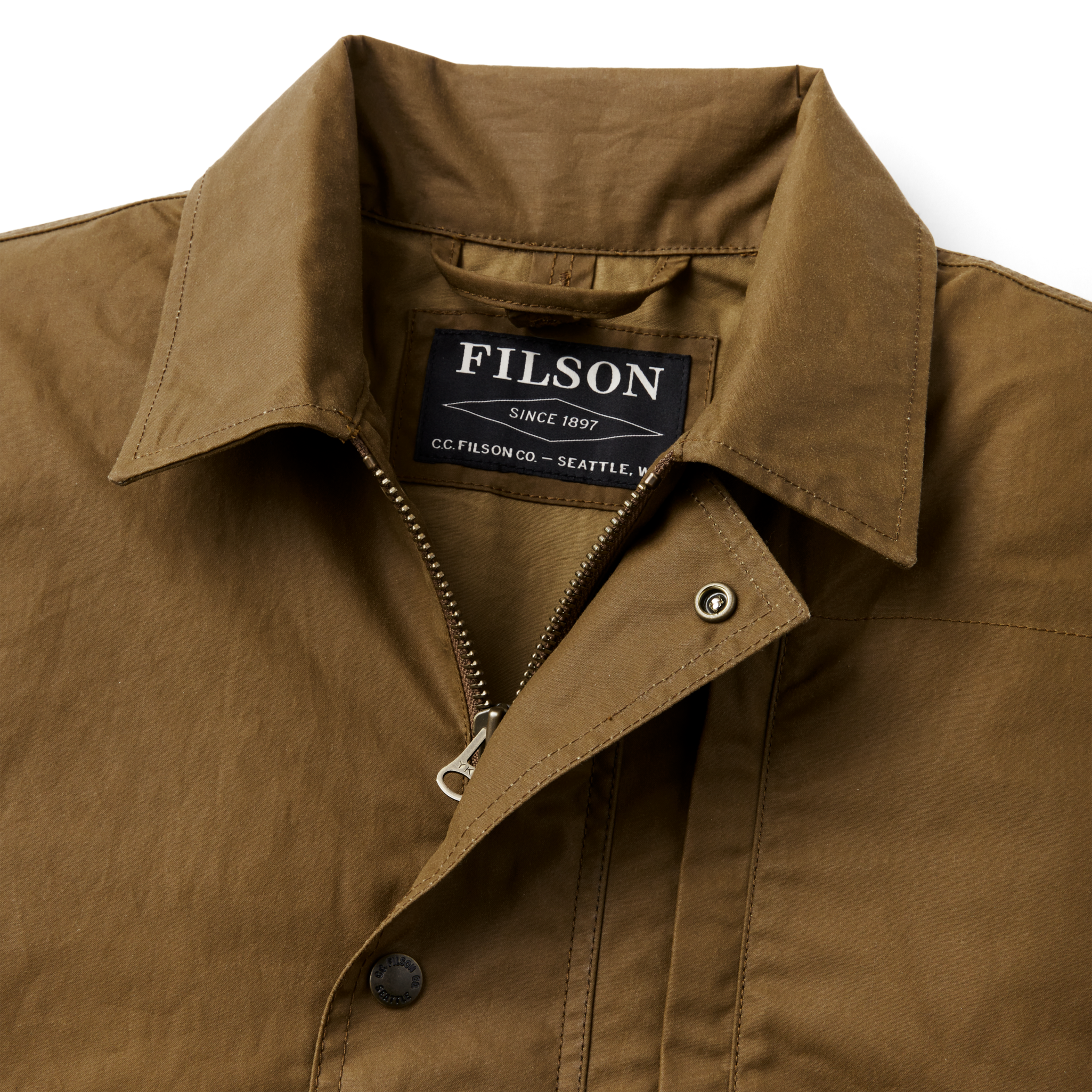 Aberdeen Work Jacket - Dark Tan - Image 4