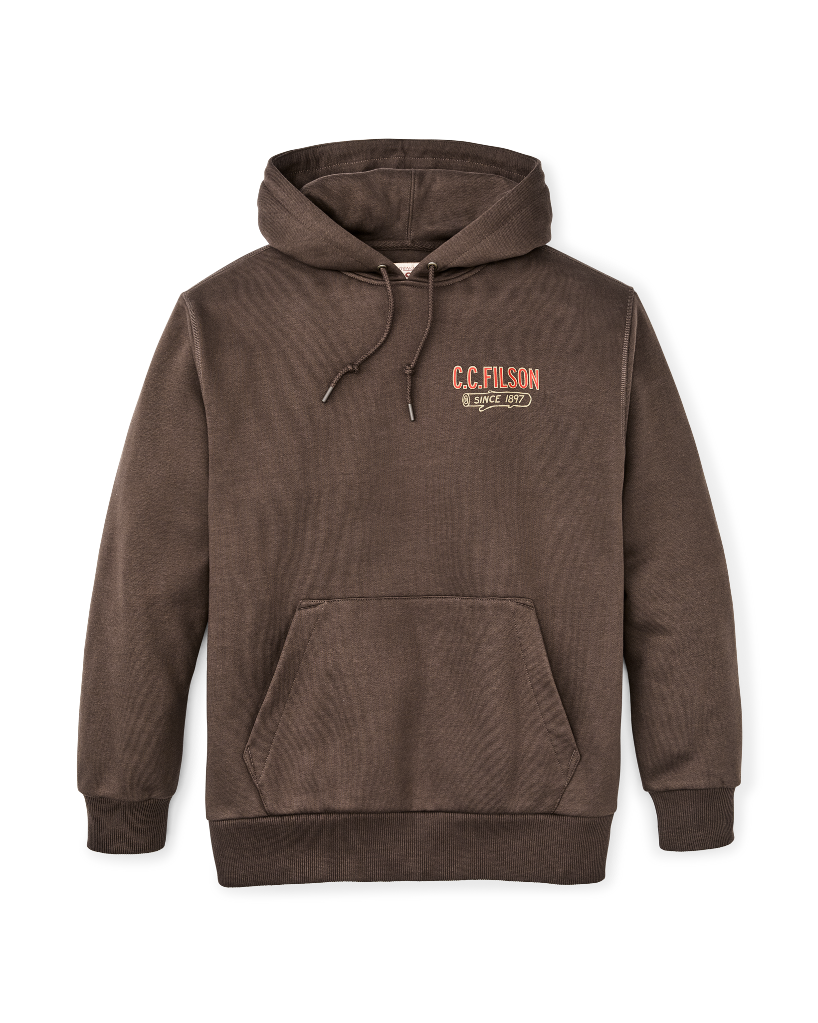 Prospector Graphic Hoodie - Dark Brown / Logging