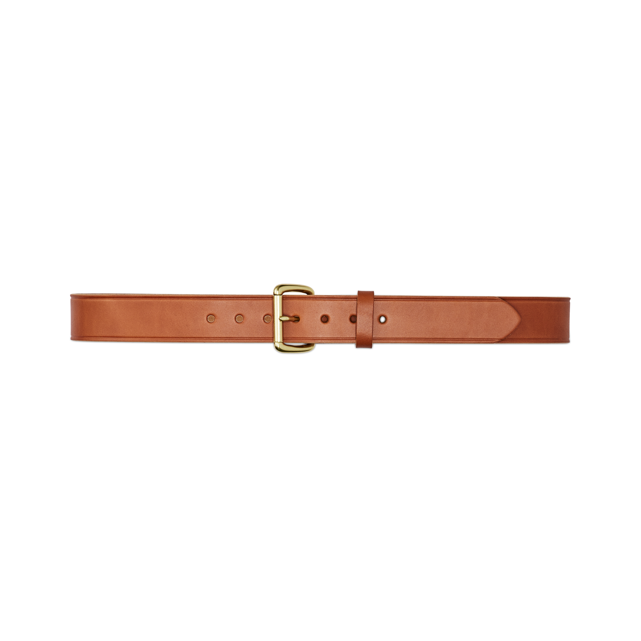 1-1/2" Bridle Leather Belt - Tan Leather