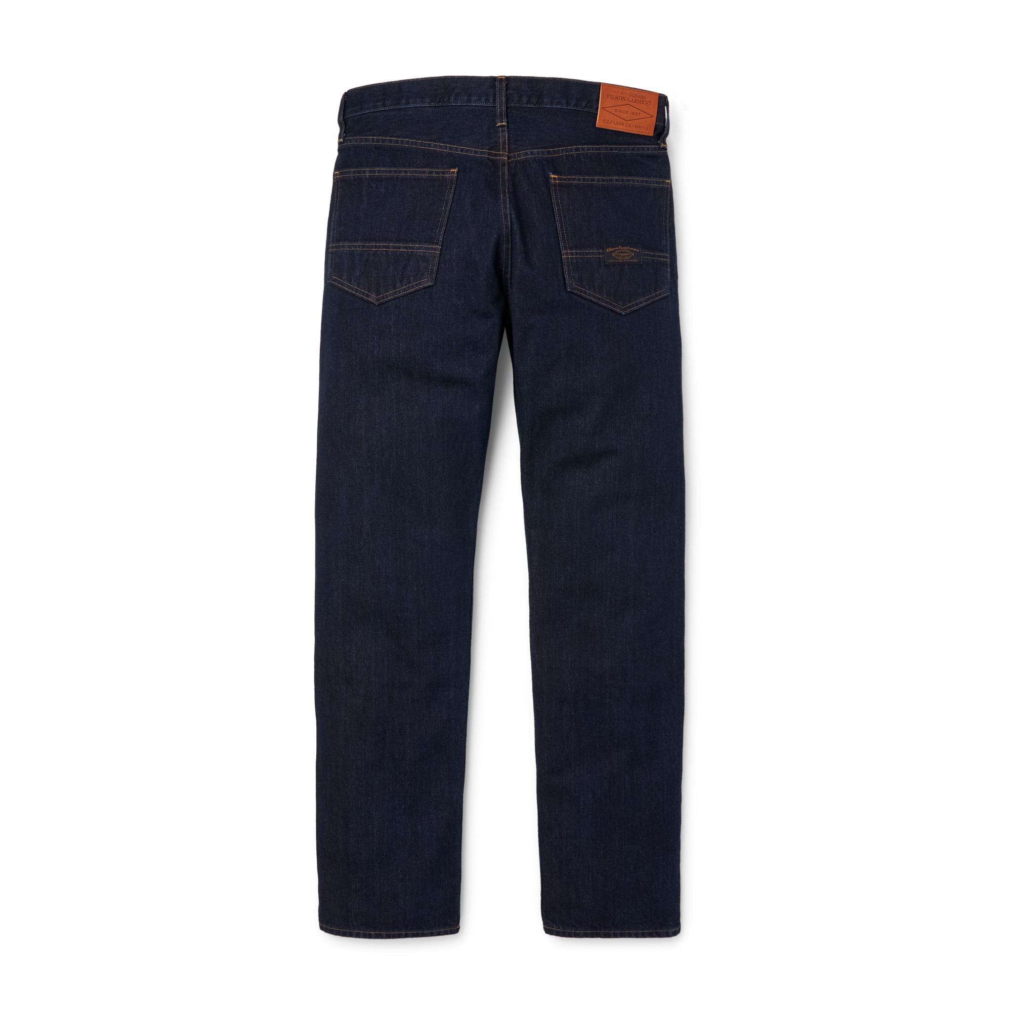 Bullbuck Double-front Jeans - Rinse Indigo - Image 2